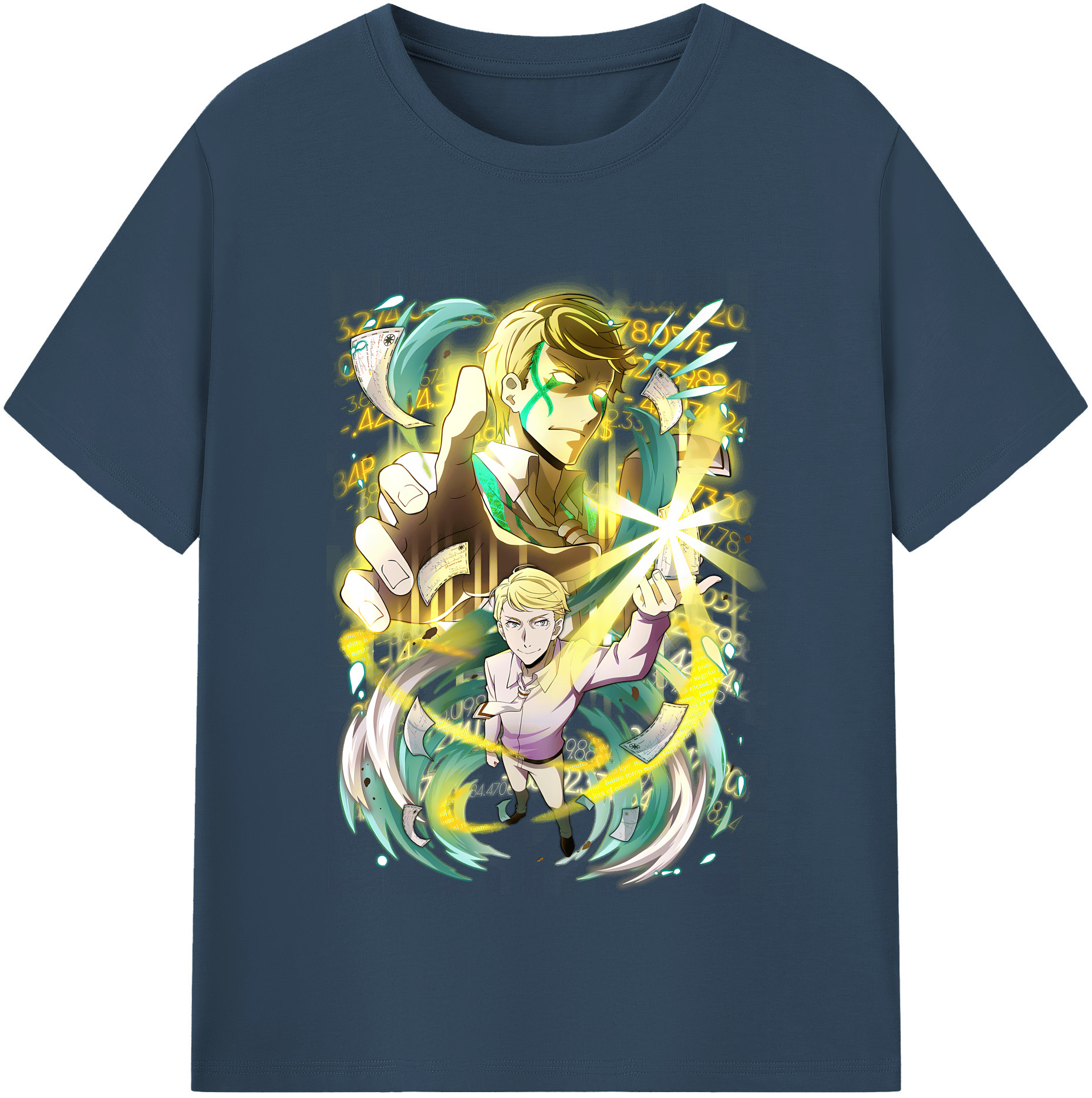 （画像用） 文豪ストレイドッグス Bungo Stray Dogs レディースカジュアルプリントTシャツ（綿100％）