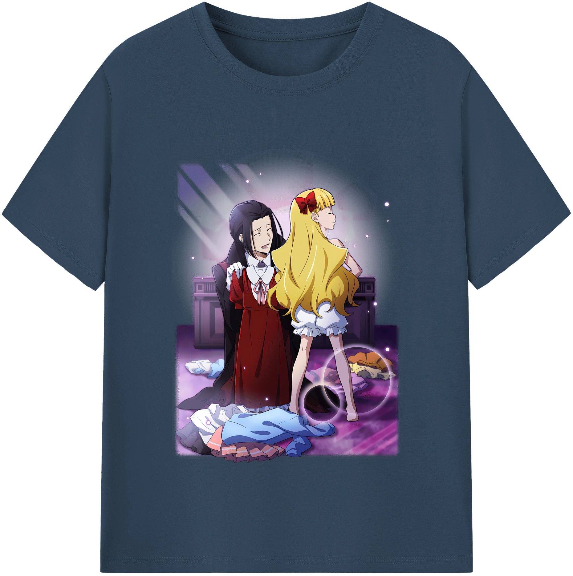 （画像用） 文豪ストレイドッグス Bungo Stray Dogs レディースカジュアルプリントTシャツ（綿100％）