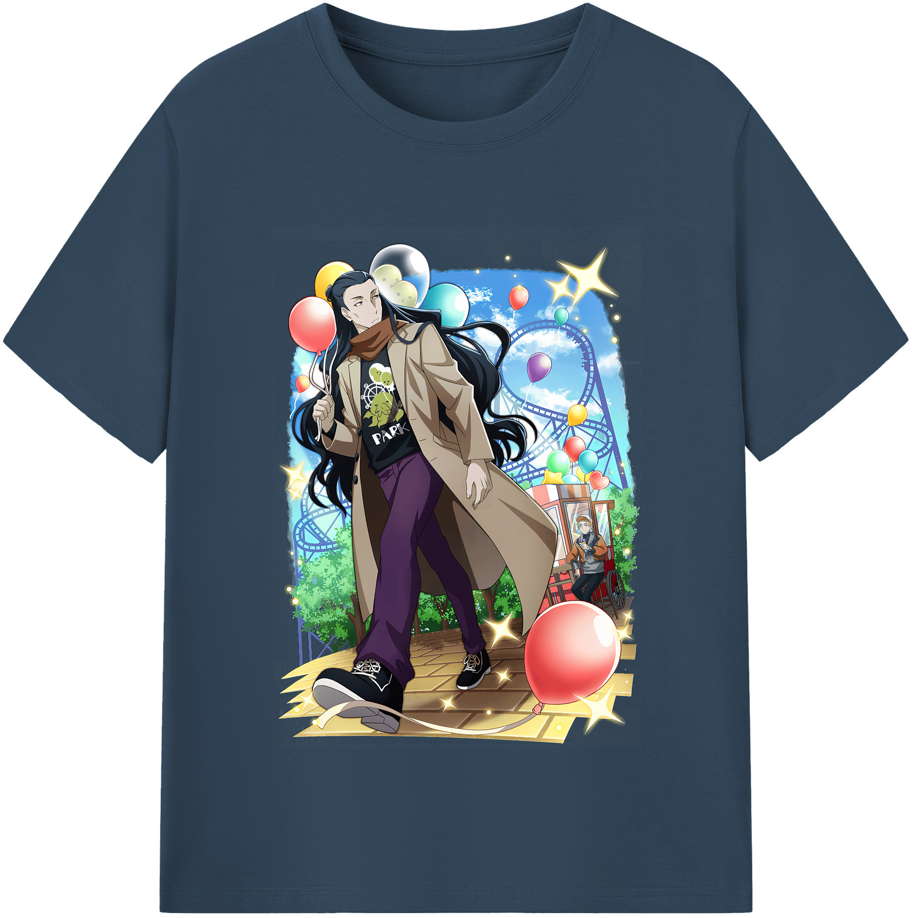 （画像用） 文豪ストレイドッグス Bungo Stray Dogs レディースカジュアルプリントTシャツ（綿100％）