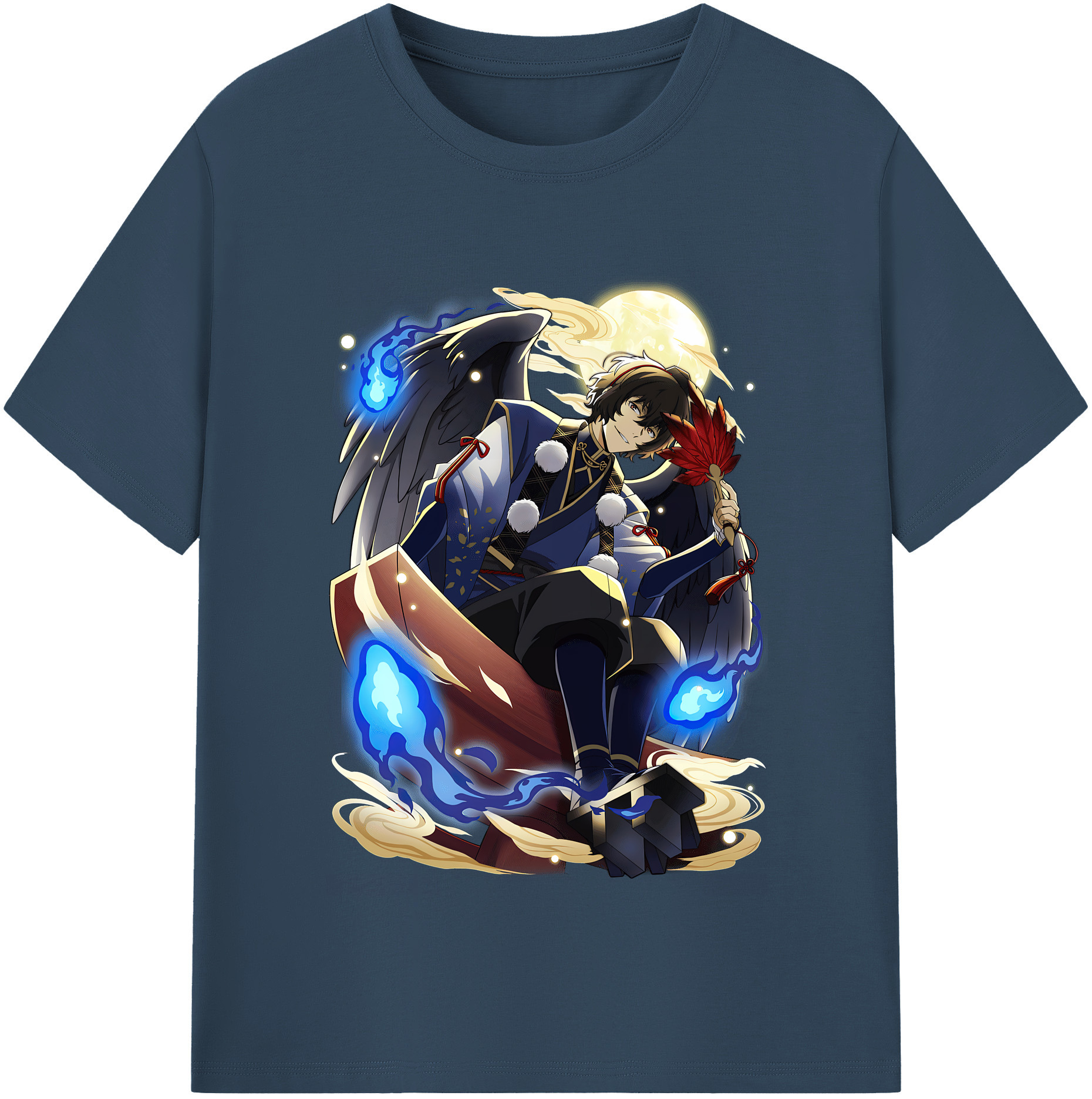（画像用） 文豪ストレイドッグス Bungo Stray Dogs レディースカジュアルプリントTシャツ（綿100％）