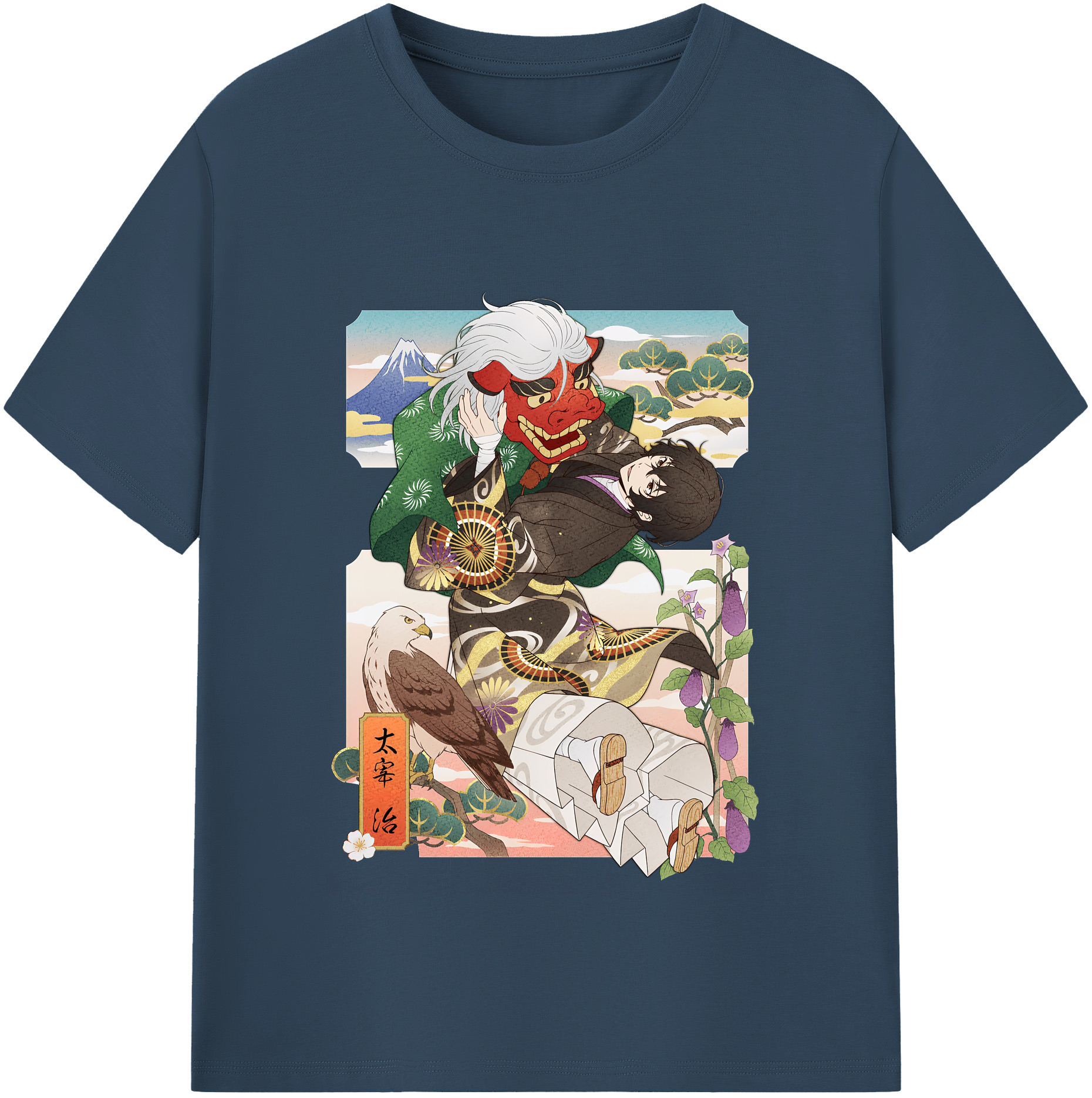 （画像用） 文豪ストレイドッグス Bungo Stray Dogs レディースカジュアルプリントTシャツ（綿100％）
