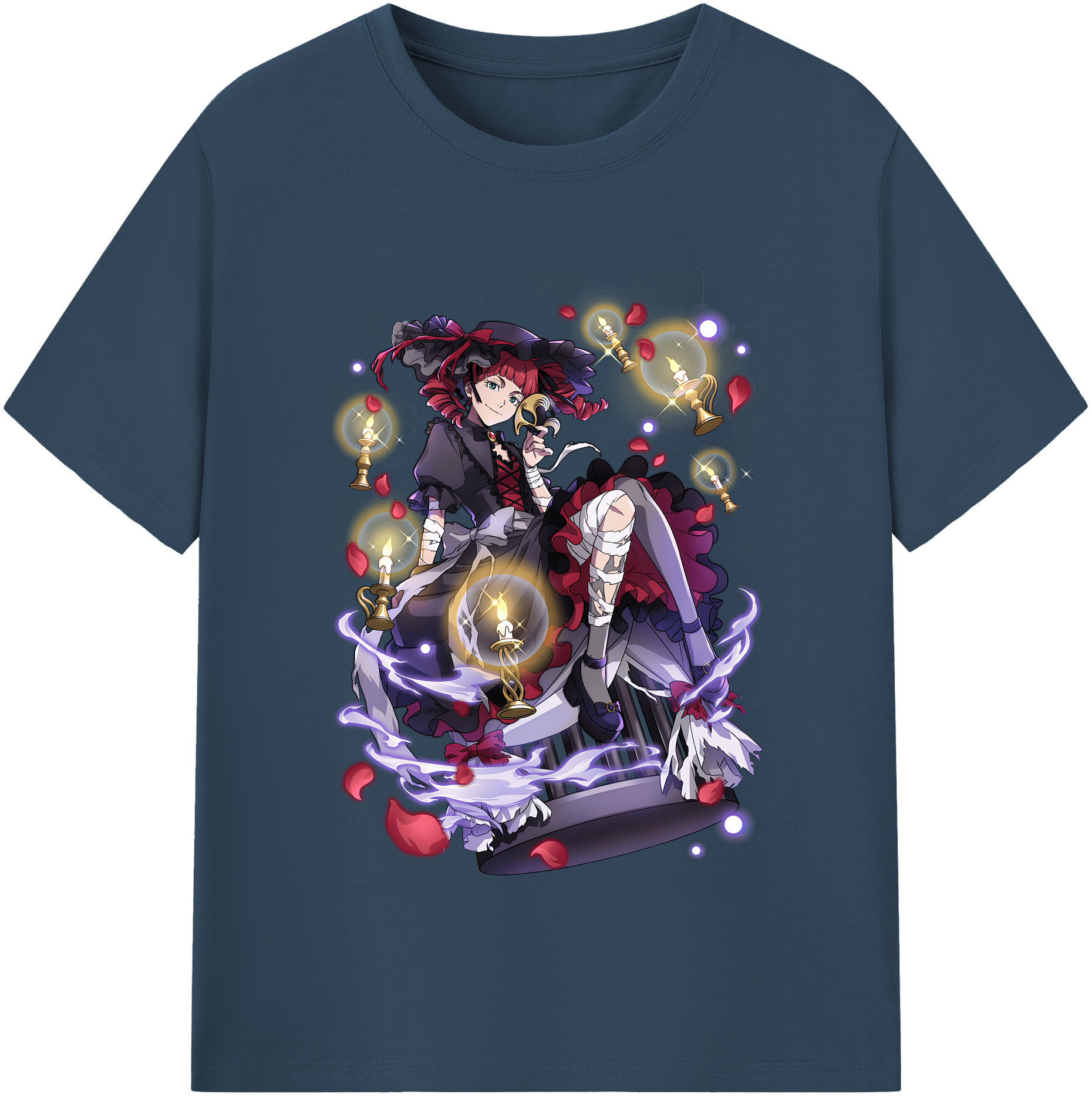 （画像用） 文豪ストレイドッグス Bungo Stray Dogs レディースカジュアルプリントTシャツ（綿100％）