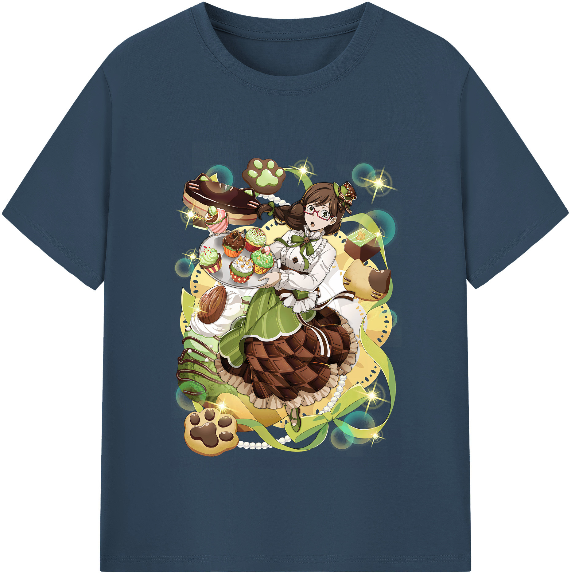 （画像用） 文豪ストレイドッグス Bungo Stray Dogs レディースカジュアルプリントTシャツ（綿100％）