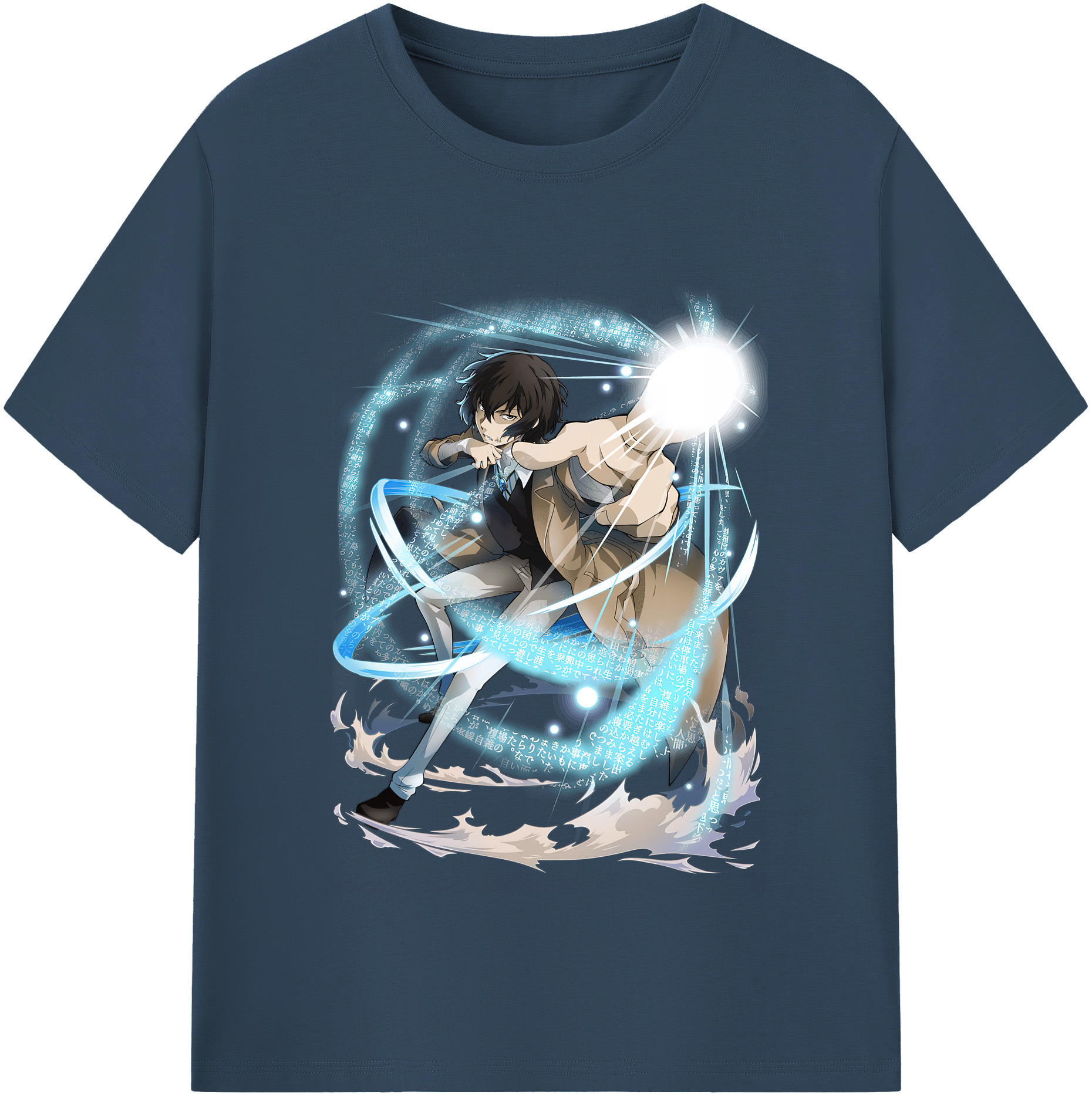 （画像用） 文豪ストレイドッグス Bungo Stray Dogs レディースカジュアルプリントTシャツ（綿100％）