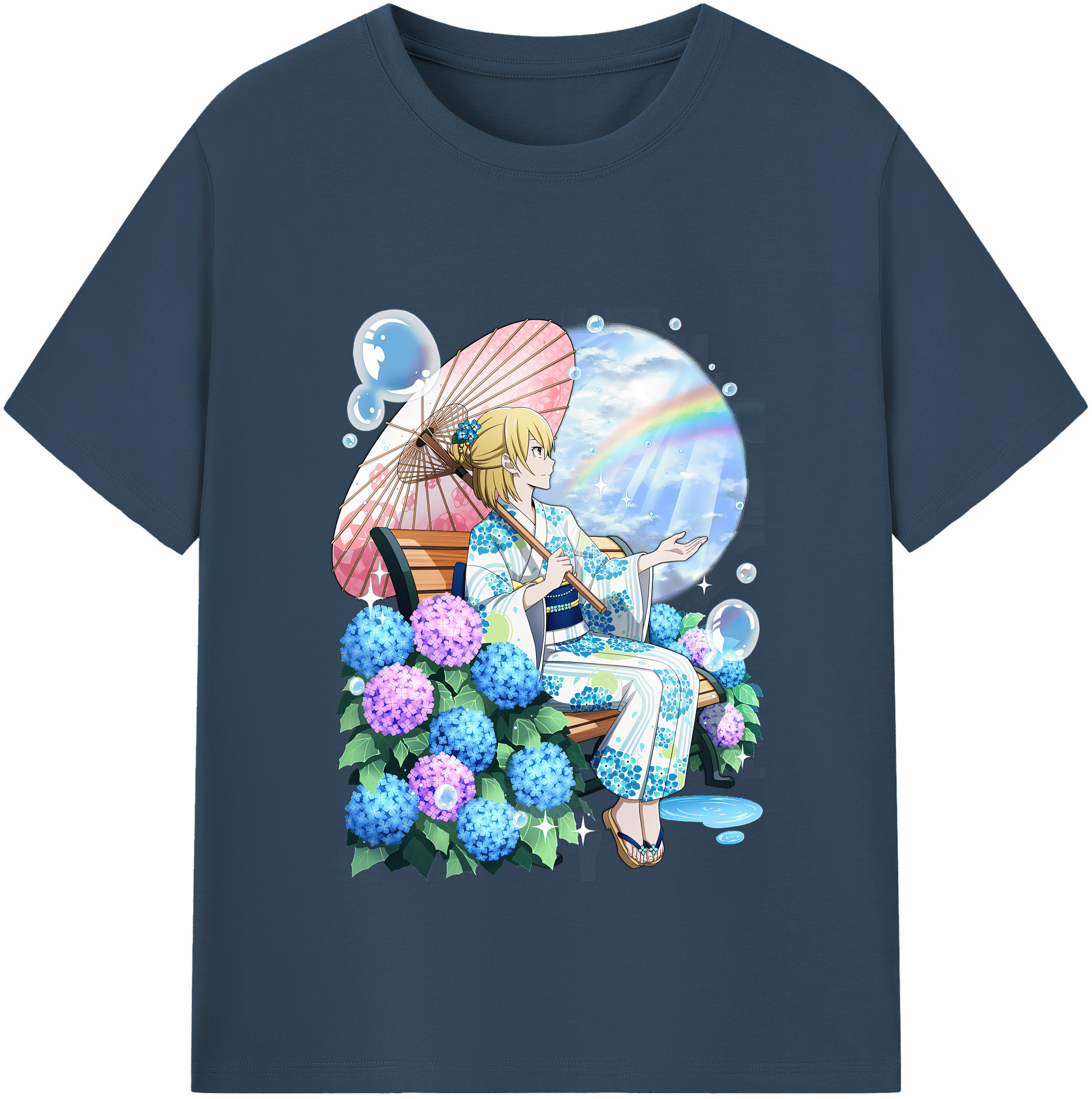 （画像用） 文豪ストレイドッグス Bungo Stray Dogs レディースカジュアルプリントTシャツ（綿100％）