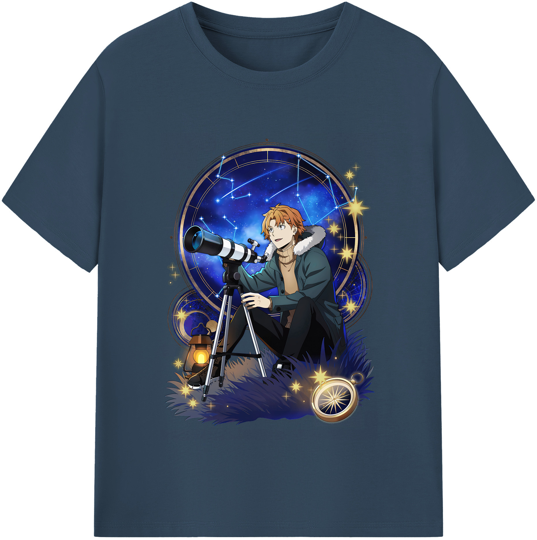 （画像用） 文豪ストレイドッグス Bungo Stray Dogs レディースカジュアルプリントTシャツ（綿100％）