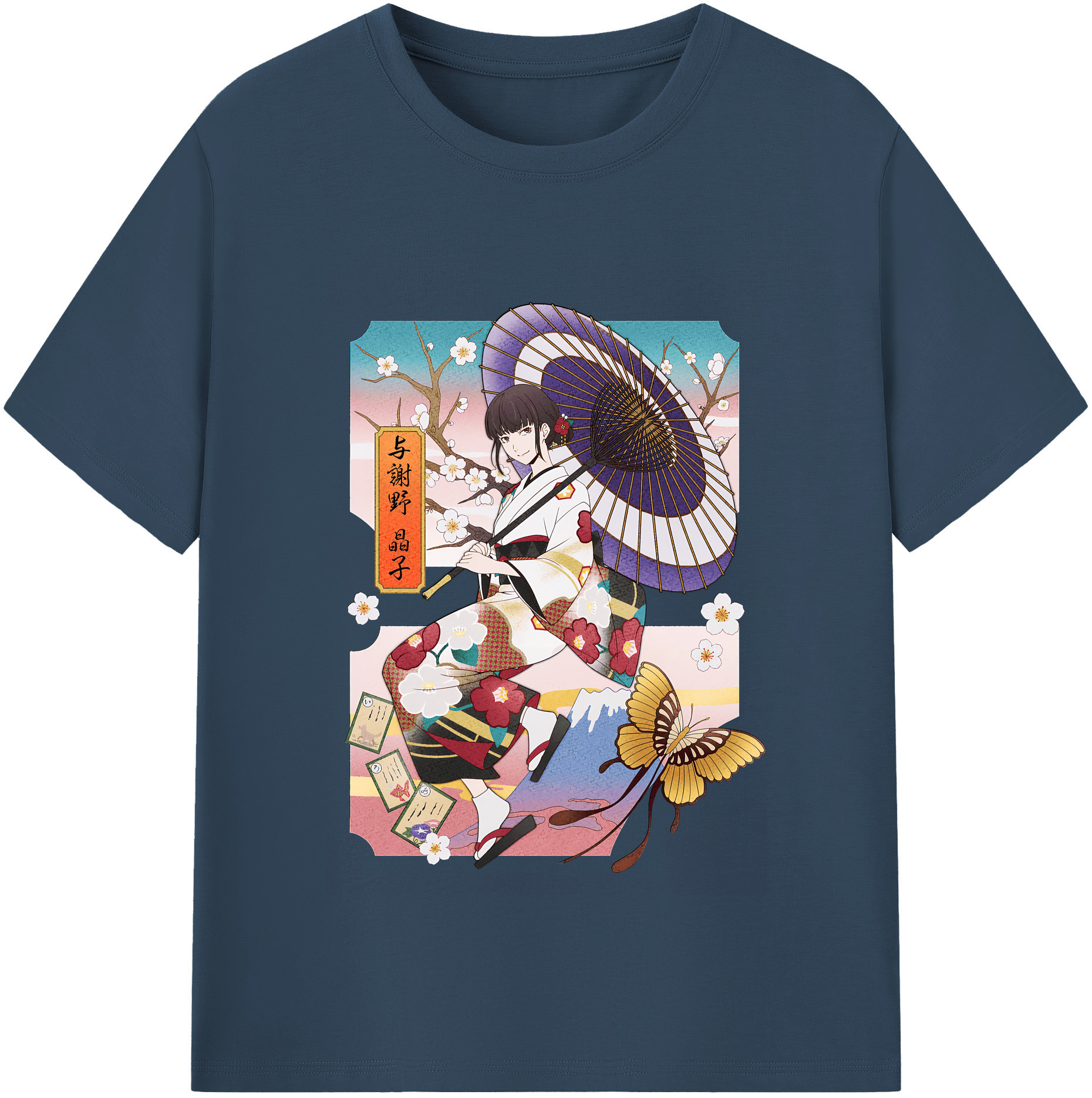 （画像用） 文豪ストレイドッグス Bungo Stray Dogs レディースカジュアルプリントTシャツ（綿100％）
