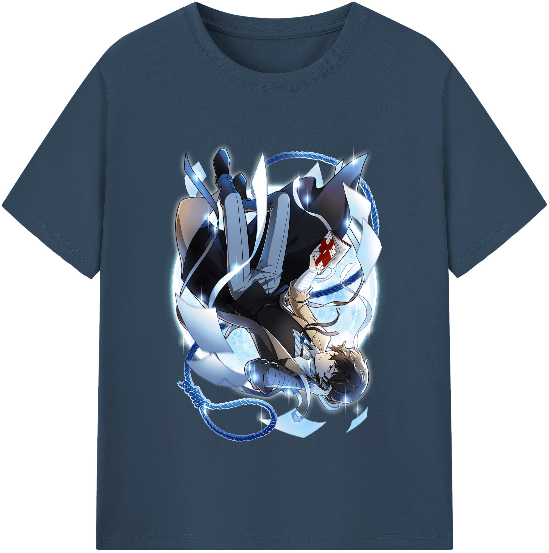 （画像用） 文豪ストレイドッグス Bungo Stray Dogs レディースカジュアルプリントTシャツ（綿100％）