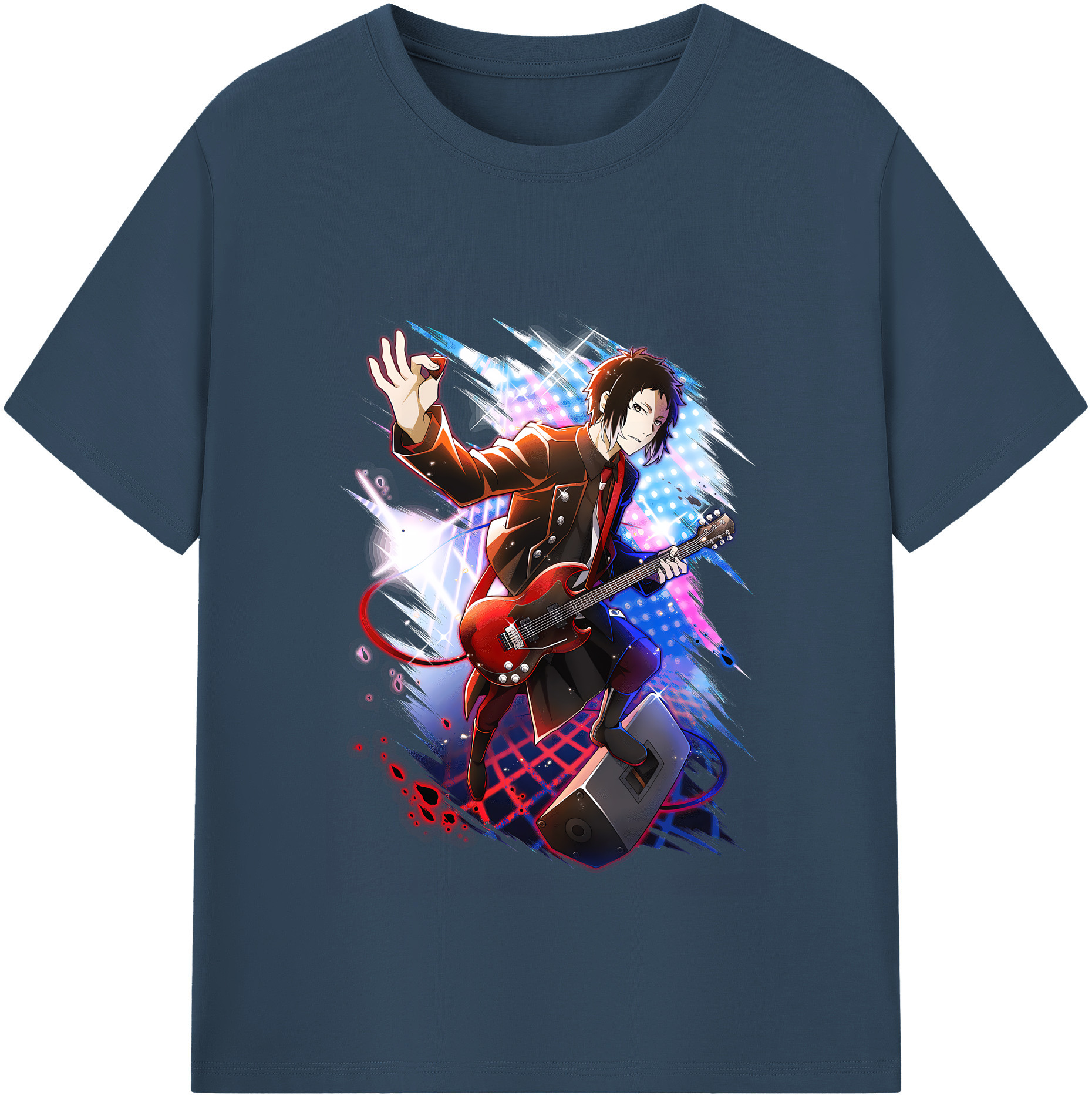 （画像用） 文豪ストレイドッグス Bungo Stray Dogs レディースカジュアルプリントTシャツ（綿100％）