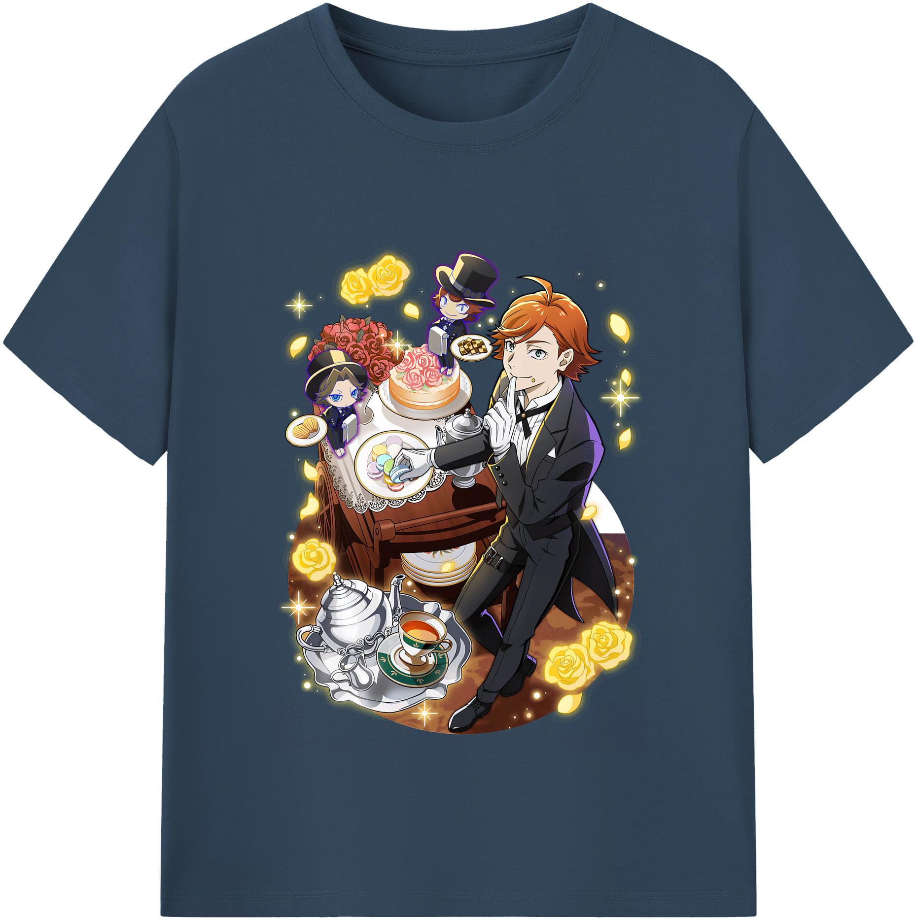 （画像用） 文豪ストレイドッグス Bungo Stray Dogs レディースカジュアルプリントTシャツ（綿100％）
