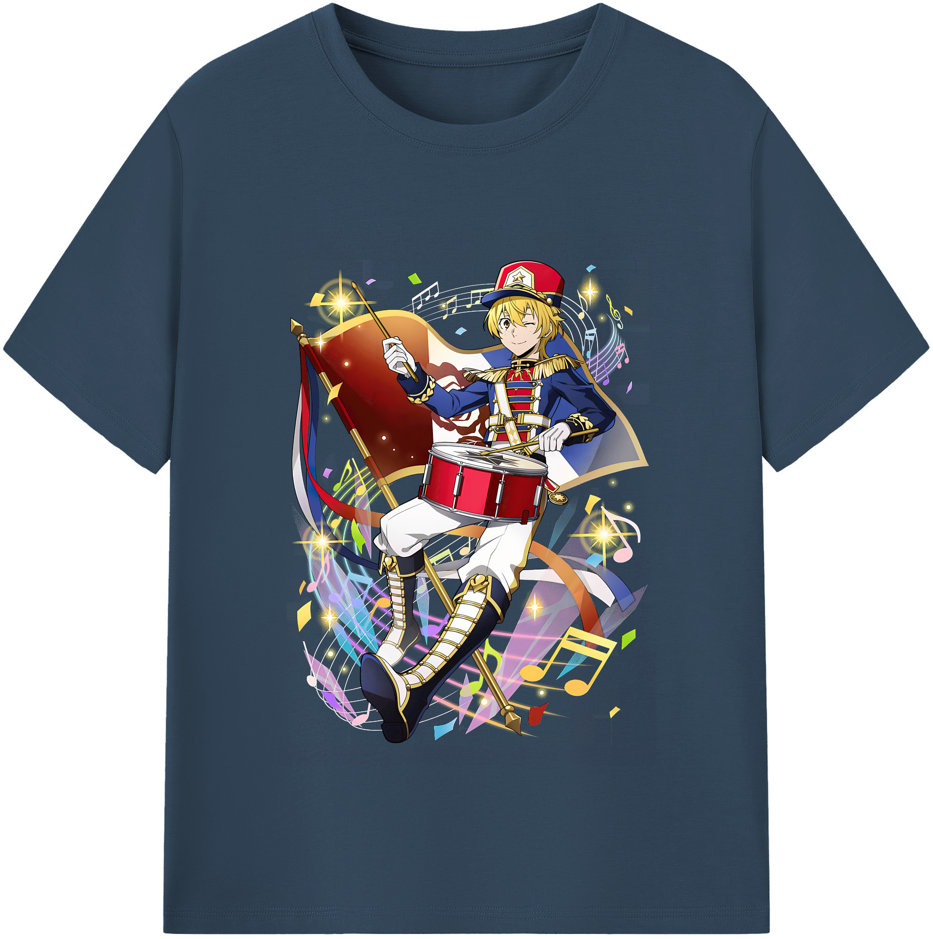 （画像用） 文豪ストレイドッグス Bungo Stray Dogs レディースカジュアルプリントTシャツ（綿100％）