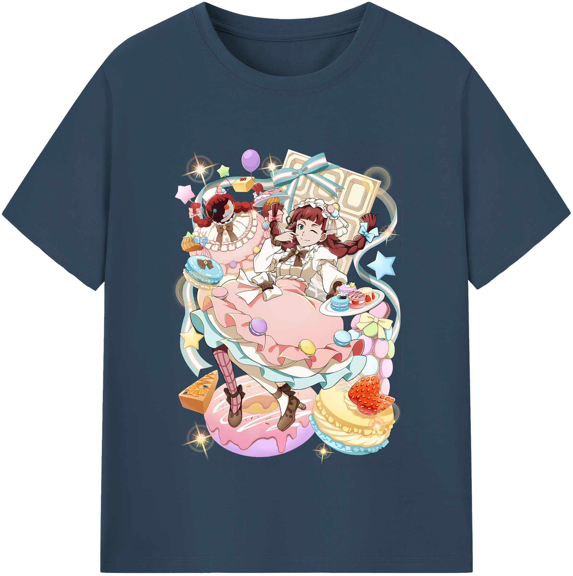 （画像用） 文豪ストレイドッグス Bungo Stray Dogs レディースカジュアルプリントTシャツ（綿100％）