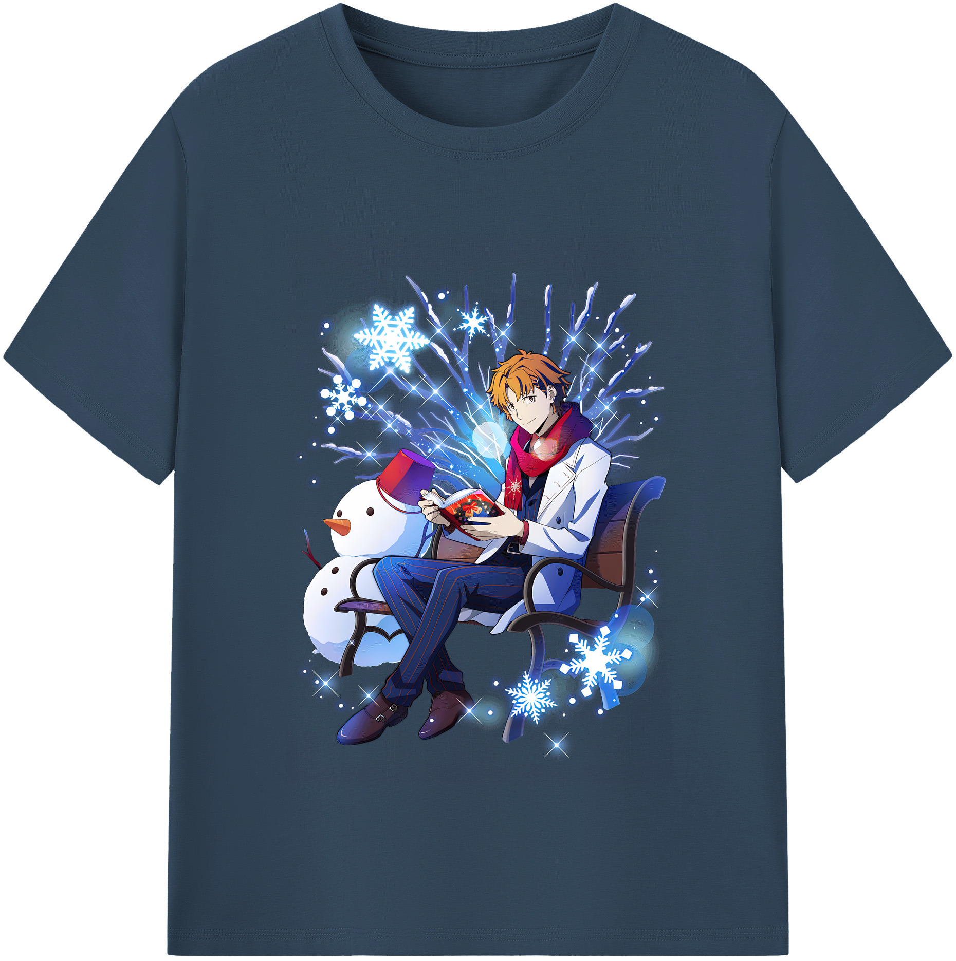（画像用） 文豪ストレイドッグス Bungo Stray Dogs レディースカジュアルプリントTシャツ（綿100％）