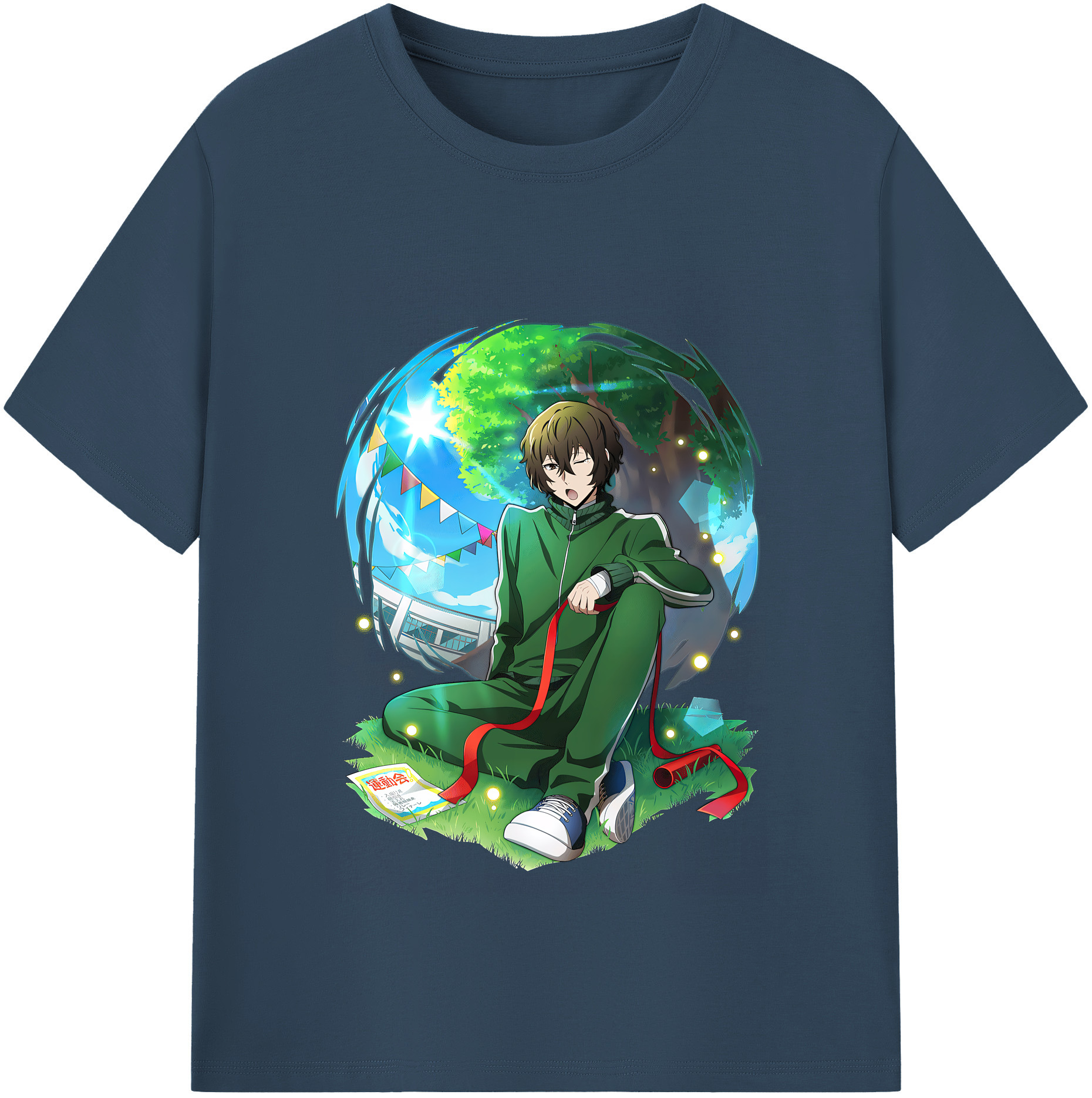 （画像用） 文豪ストレイドッグス Bungo Stray Dogs レディースカジュアルプリントTシャツ（綿100％）