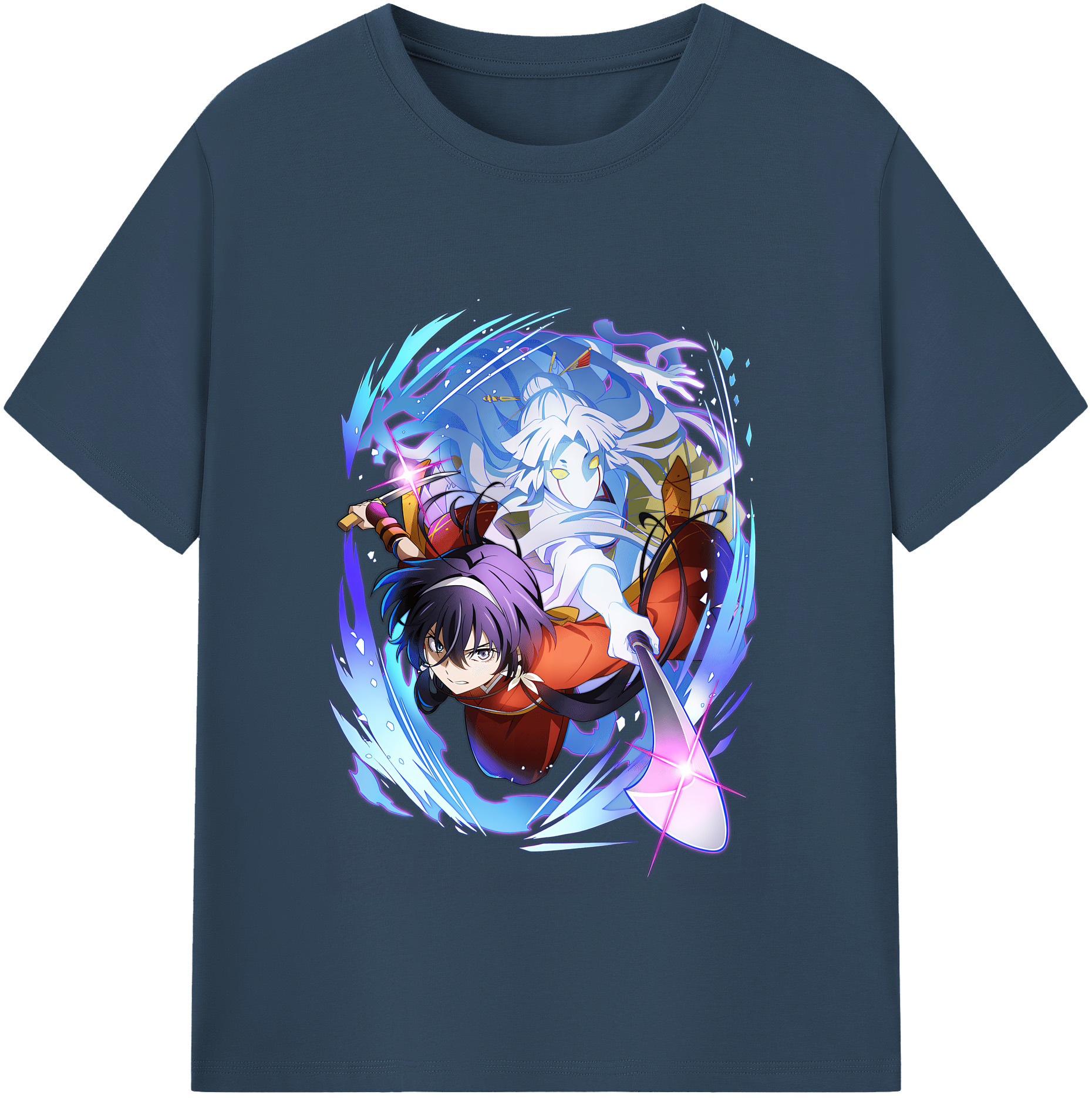 （画像用） 文豪ストレイドッグス Bungo Stray Dogs レディースカジュアルプリントTシャツ（綿100％）