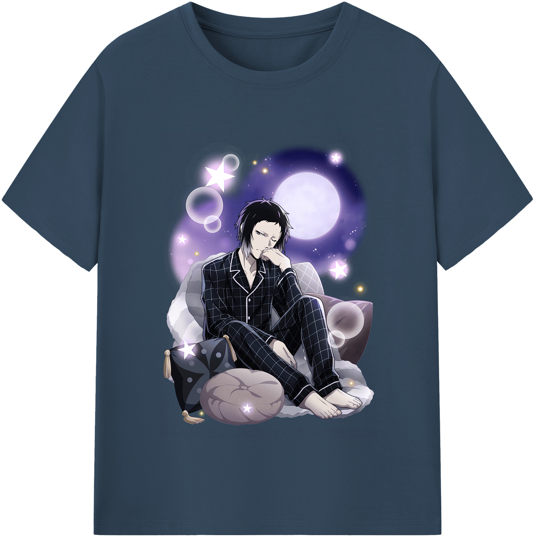 （画像用） 文豪ストレイドッグス Bungo Stray Dogs レディースカジュアルプリントTシャツ（綿100％）
