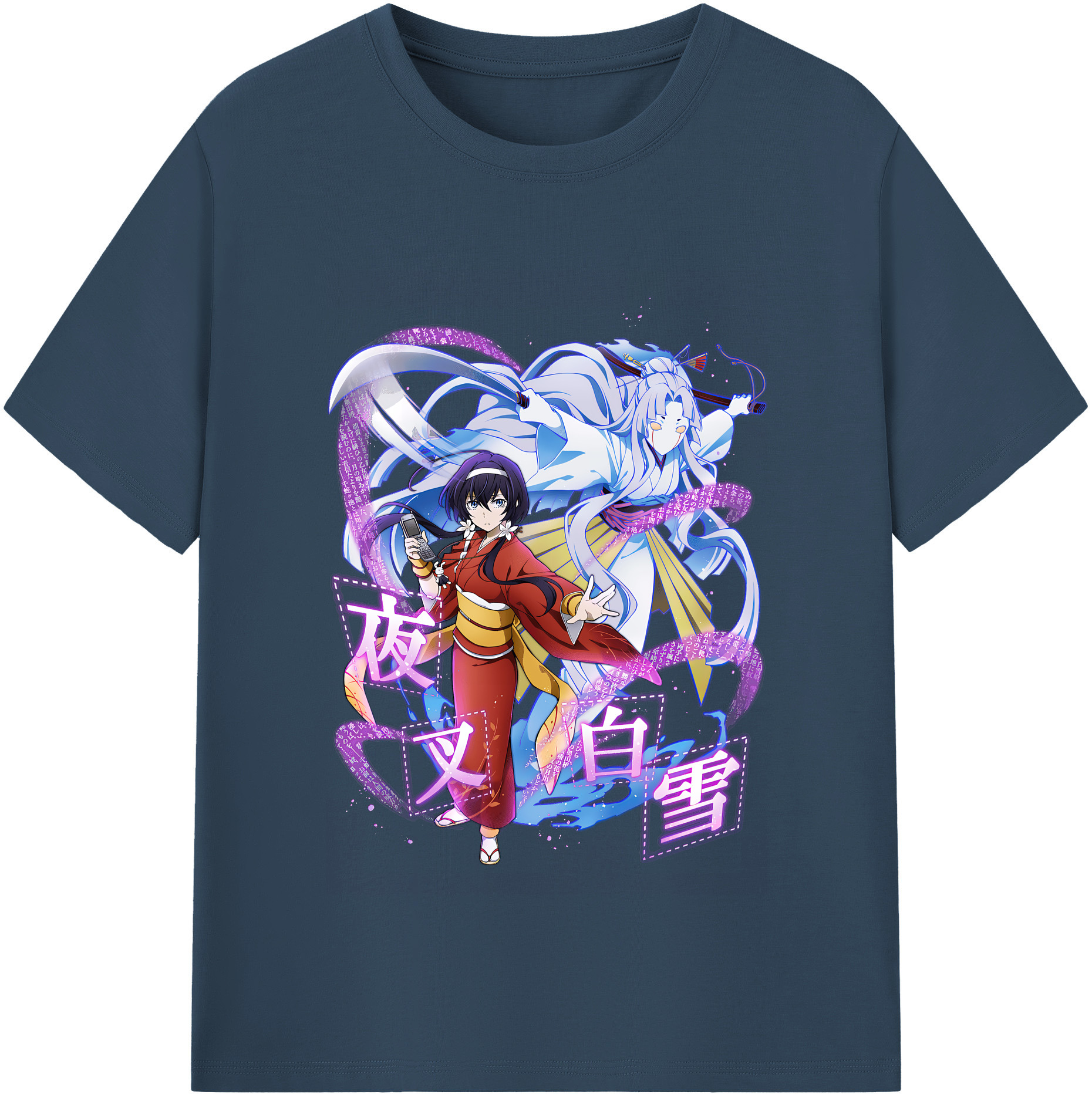 （画像用） 文豪ストレイドッグス Bungo Stray Dogs レディースカジュアルプリントTシャツ（綿100％）