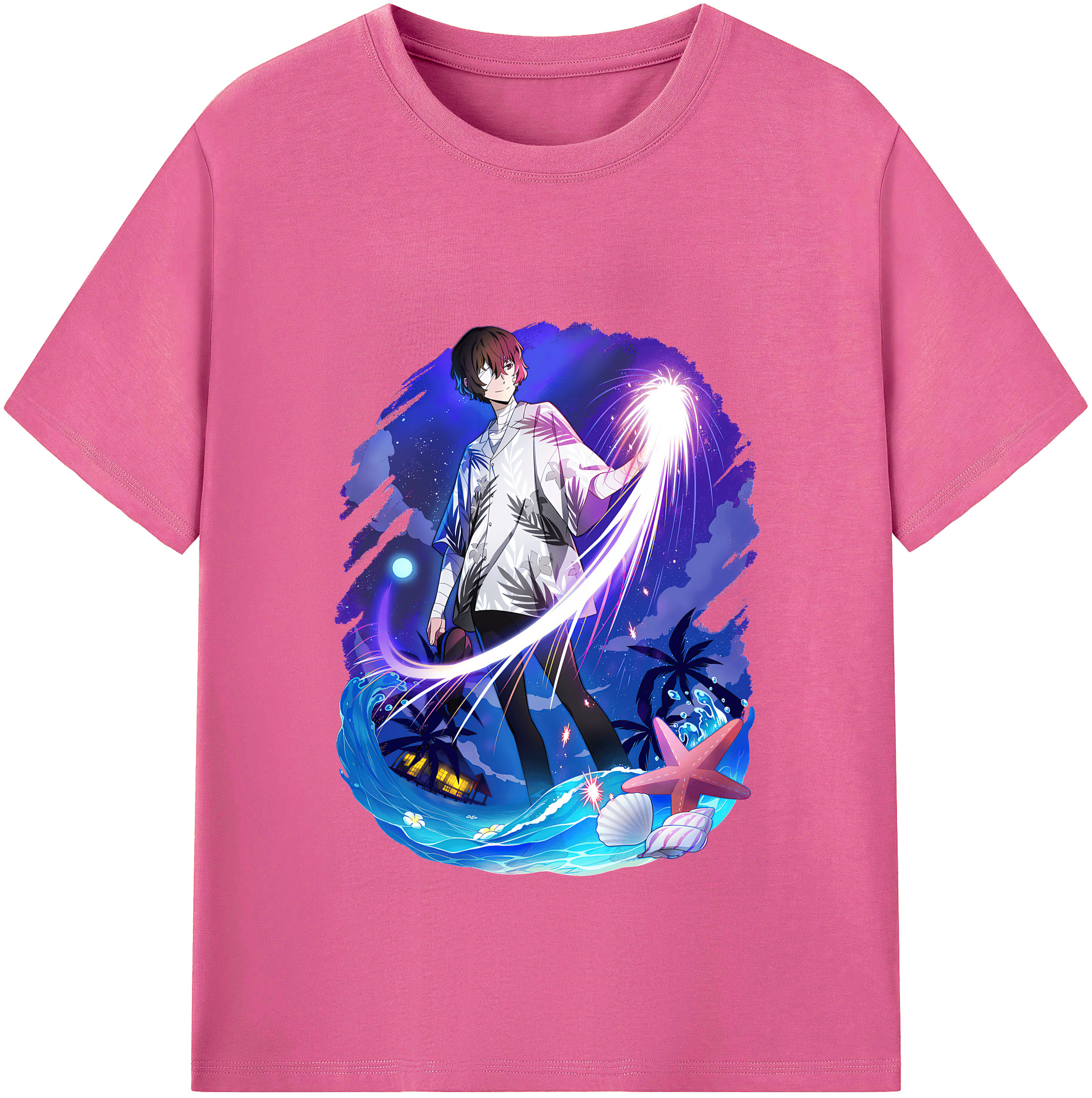 （画像用） 文豪ストレイドッグス Bungo Stray Dogs レディースカジュアルプリントTシャツ（綿100％）