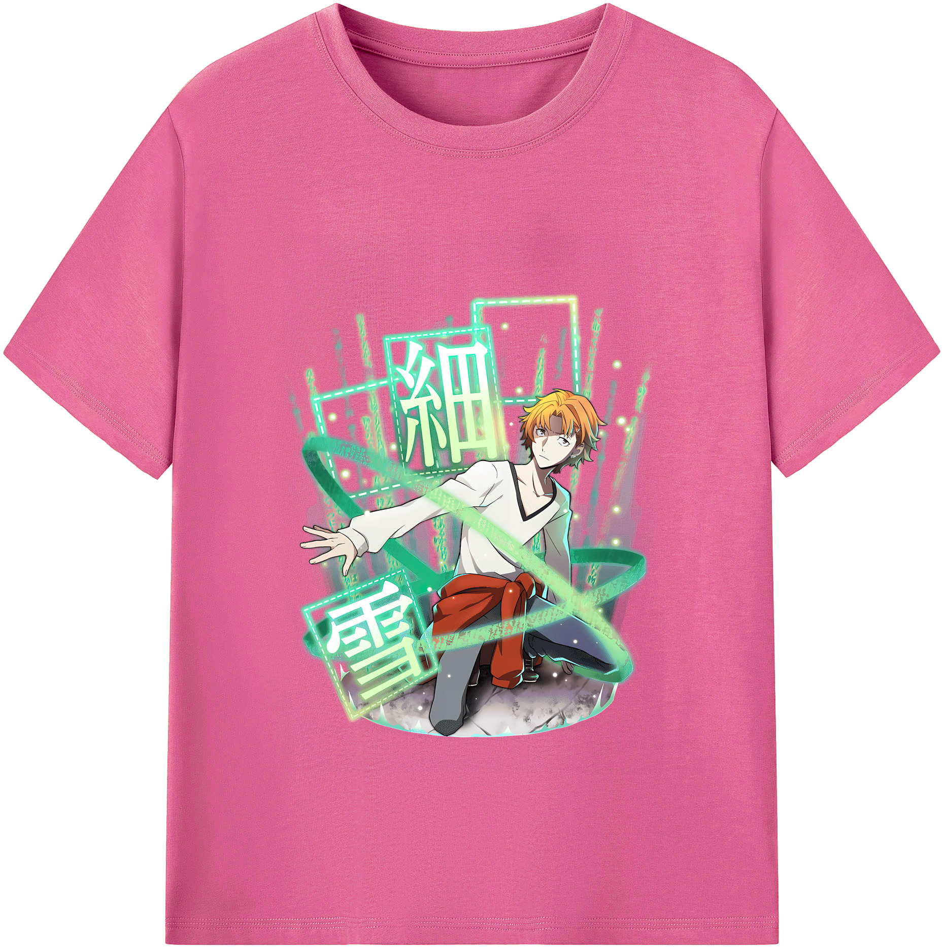 （画像用） 文豪ストレイドッグス Bungo Stray Dogs レディースカジュアルプリントTシャツ（綿100％）