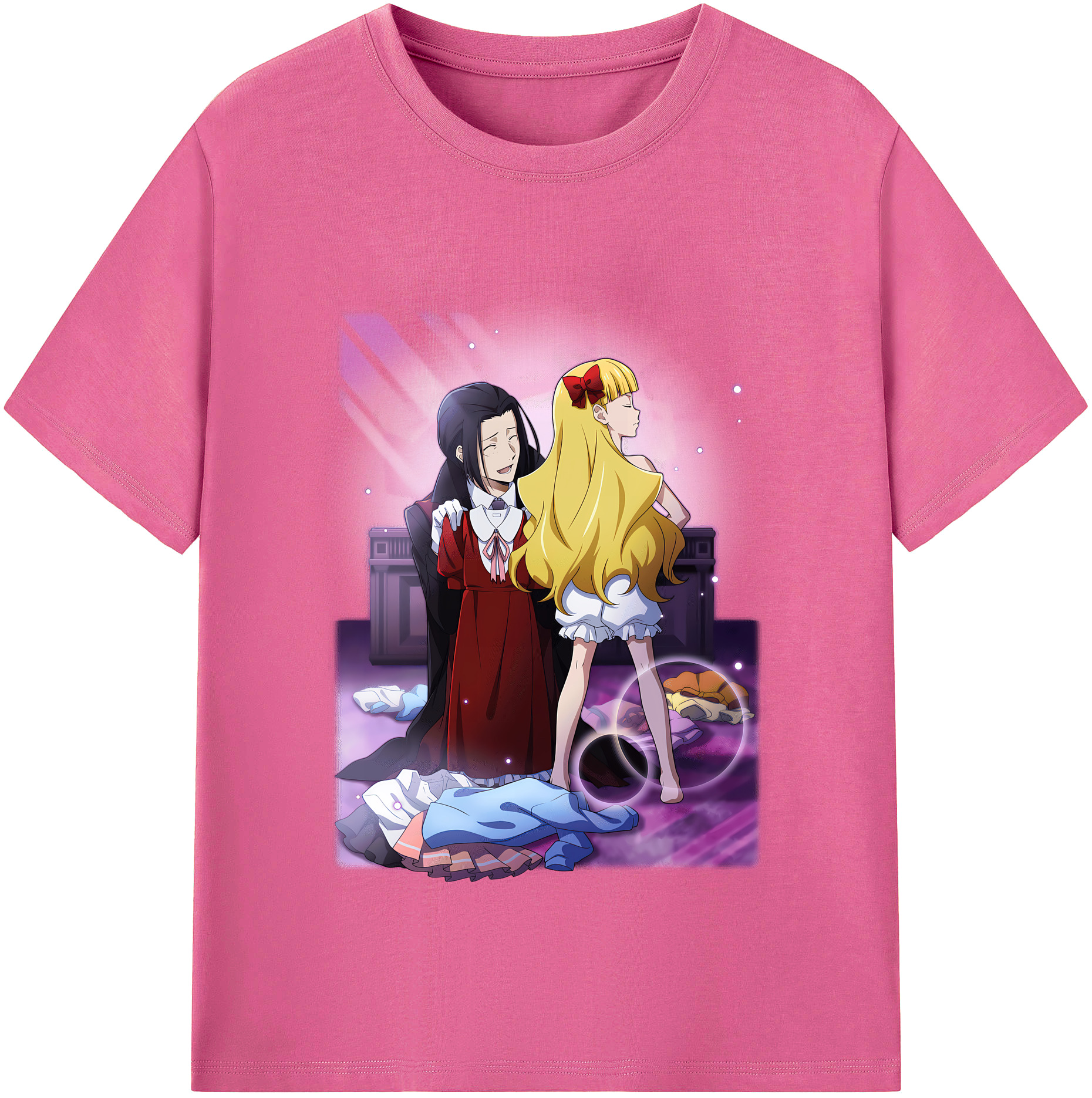 （画像用） 文豪ストレイドッグス Bungo Stray Dogs レディースカジュアルプリントTシャツ（綿100％）