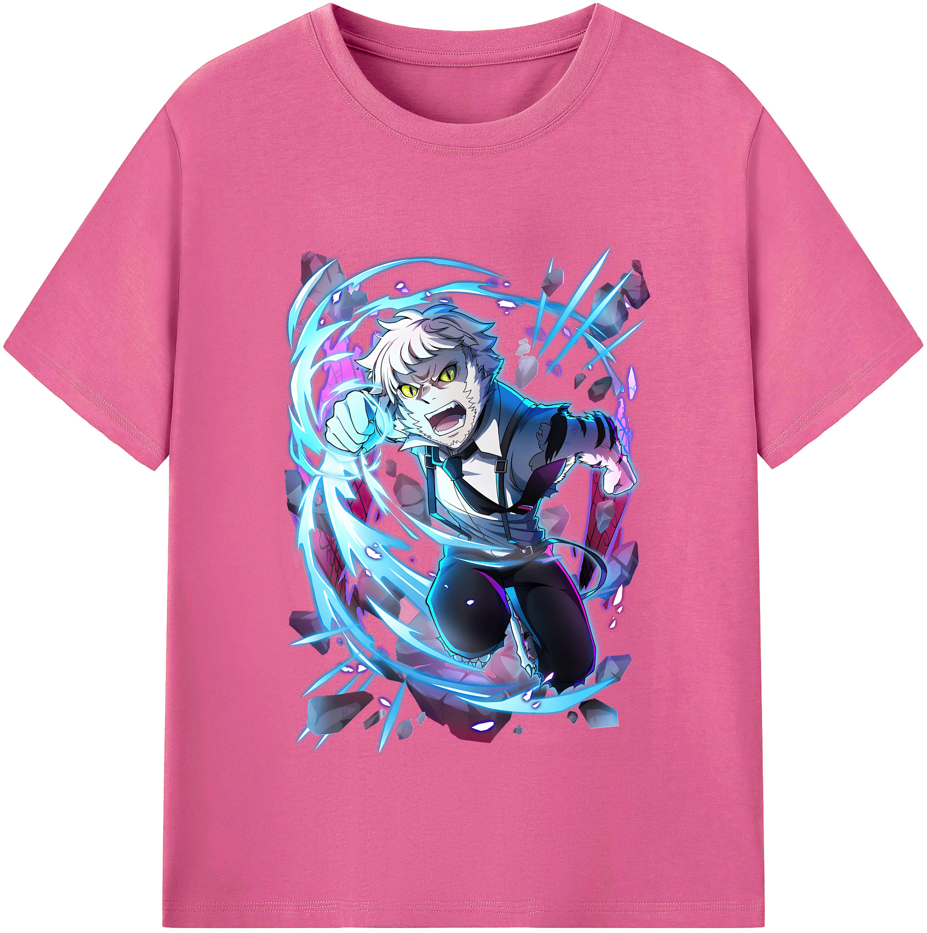 （画像用） 文豪ストレイドッグス Bungo Stray Dogs レディースカジュアルプリントTシャツ（綿100％）