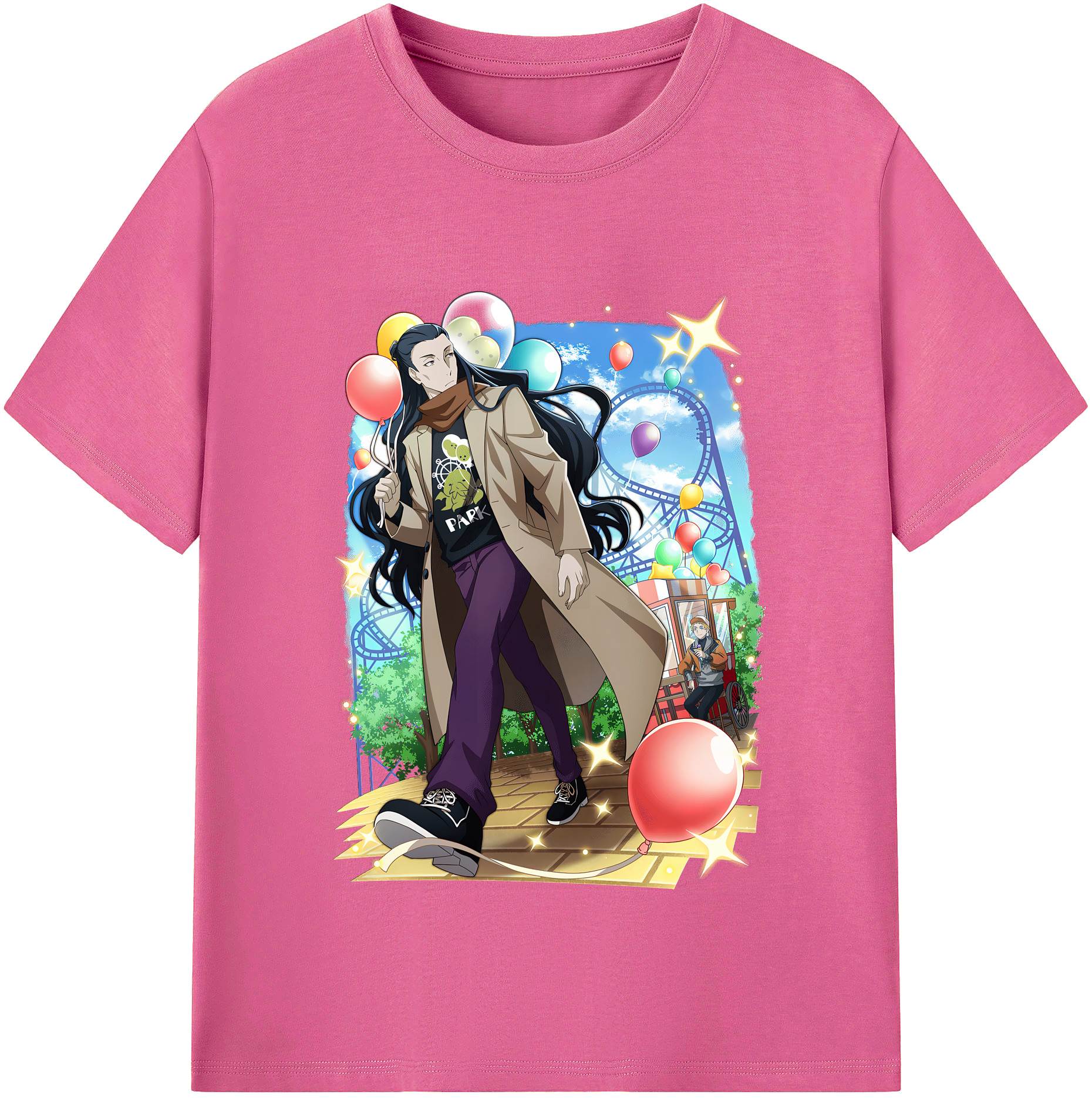 （画像用） 文豪ストレイドッグス Bungo Stray Dogs レディースカジュアルプリントTシャツ（綿100％）