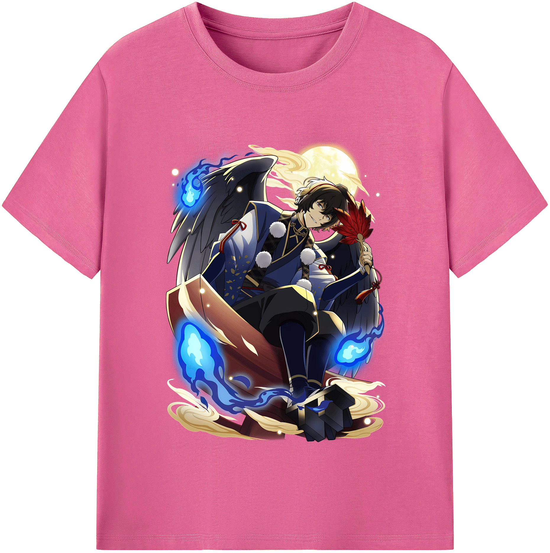 （画像用） 文豪ストレイドッグス Bungo Stray Dogs レディースカジュアルプリントTシャツ（綿100％）