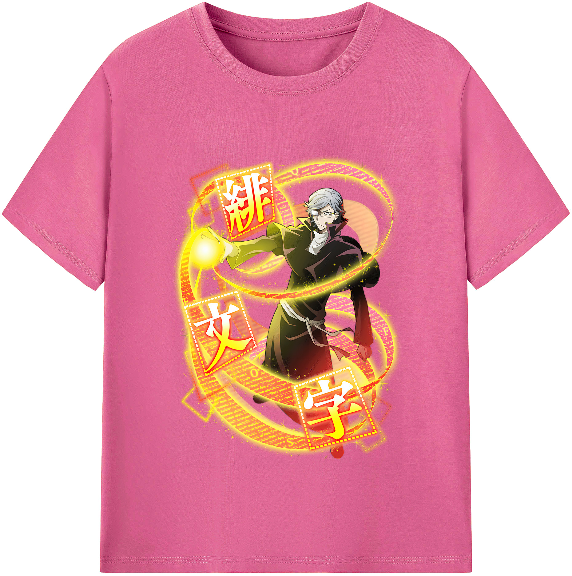 （画像用） 文豪ストレイドッグス Bungo Stray Dogs レディースカジュアルプリントTシャツ（綿100％）
