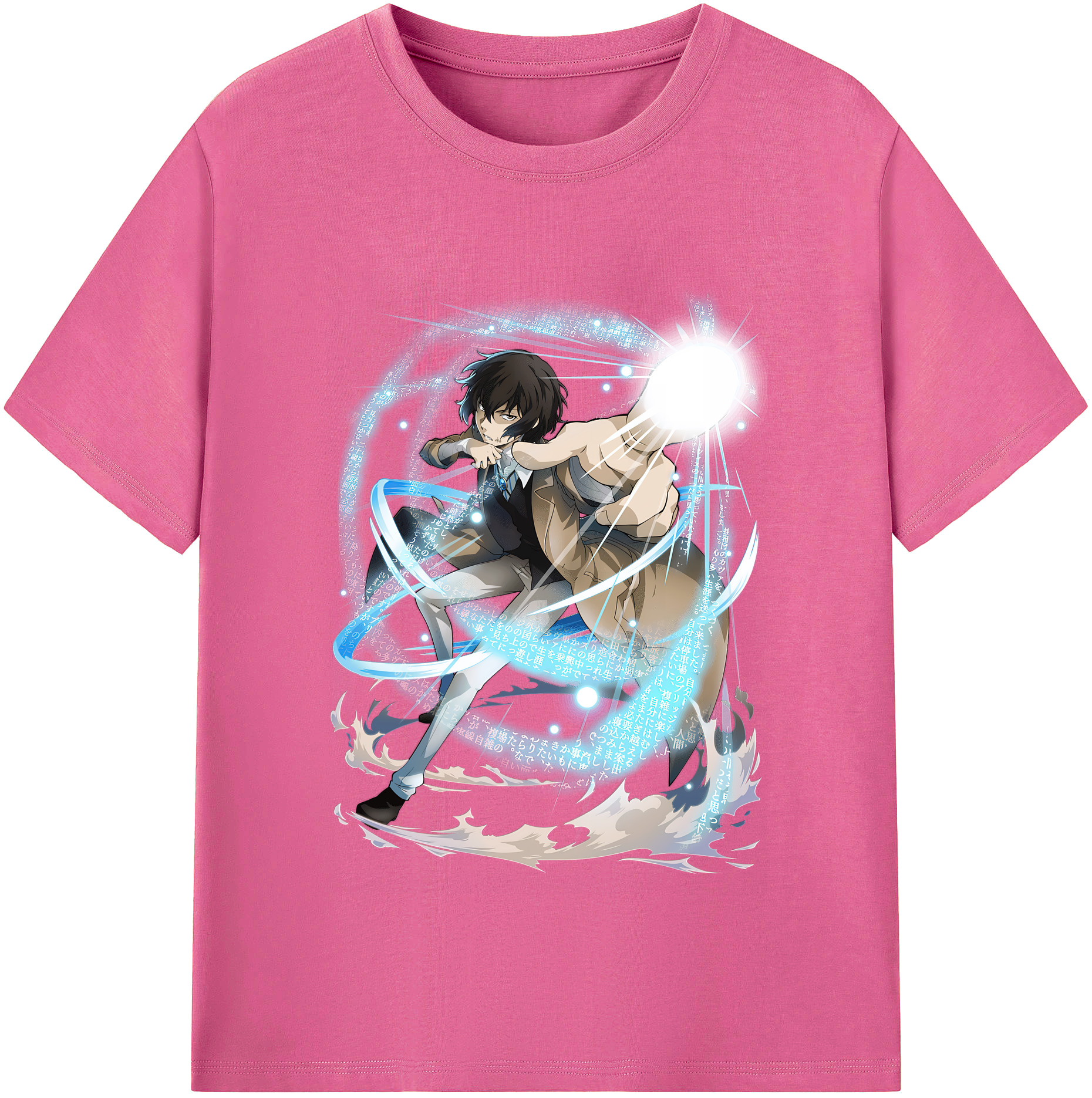 （画像用） 文豪ストレイドッグス Bungo Stray Dogs レディースカジュアルプリントTシャツ（綿100％）