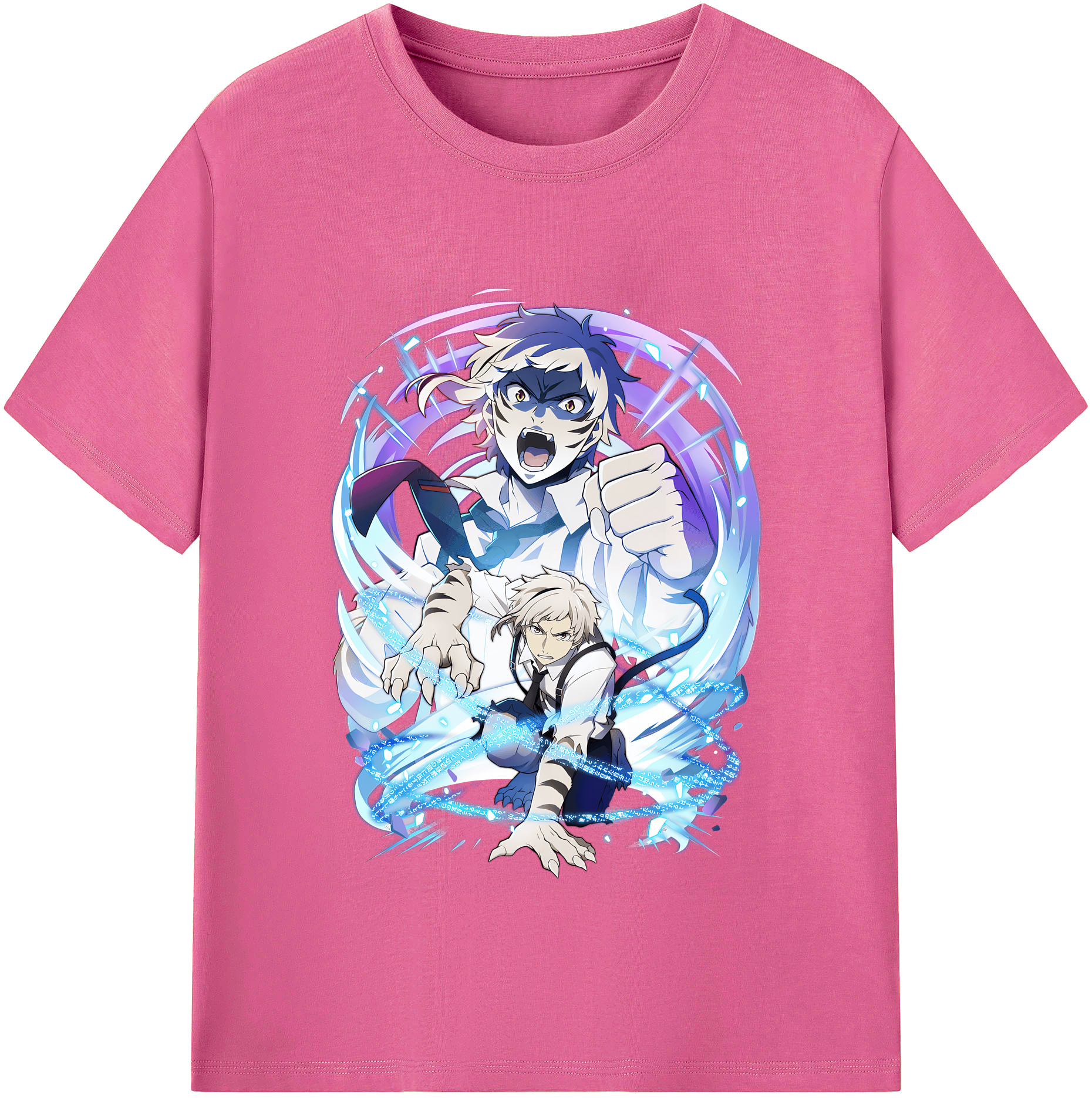 （画像用） 文豪ストレイドッグス Bungo Stray Dogs レディースカジュアルプリントTシャツ（綿100％）