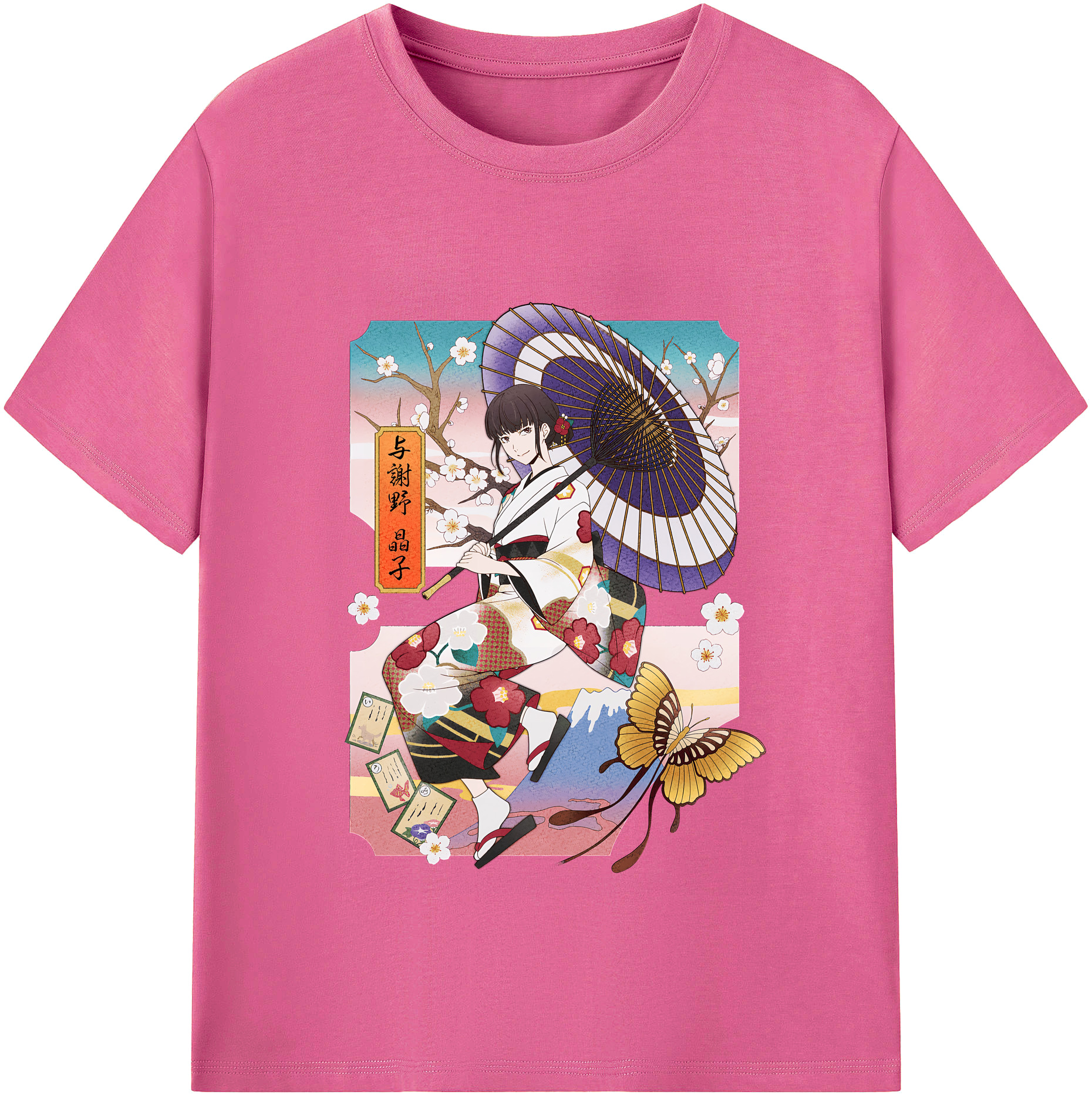 （画像用） 文豪ストレイドッグス Bungo Stray Dogs レディースカジュアルプリントTシャツ（綿100％）