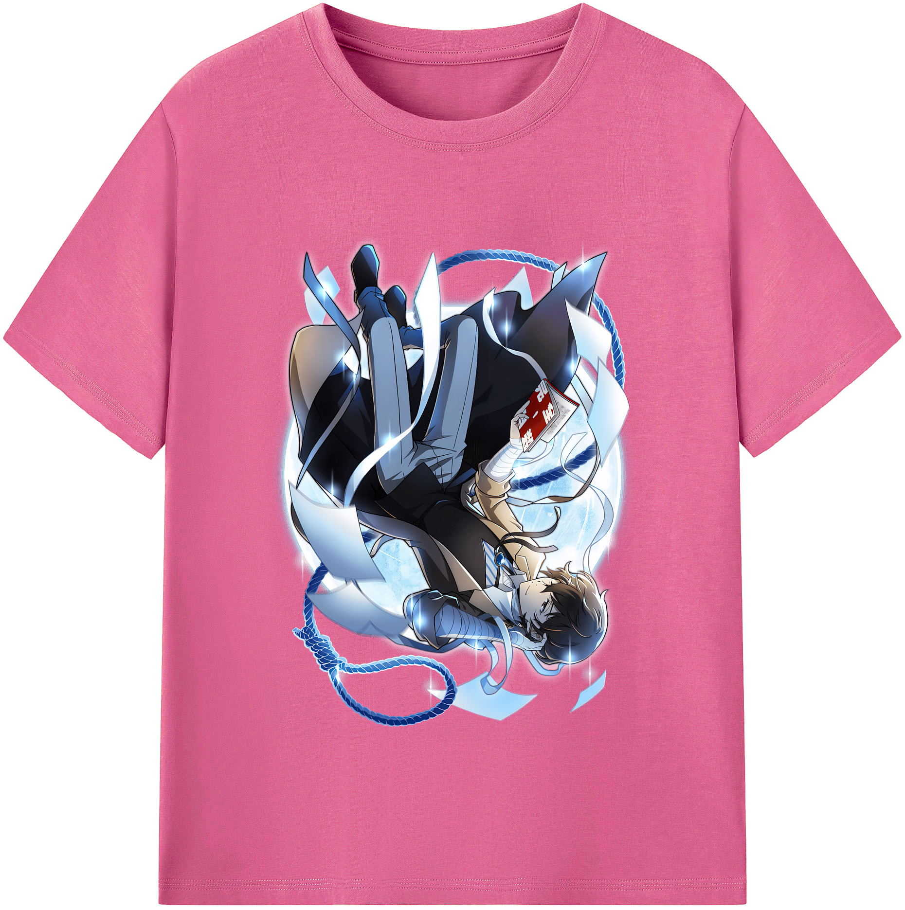 （画像用） 文豪ストレイドッグス Bungo Stray Dogs レディースカジュアルプリントTシャツ（綿100％）
