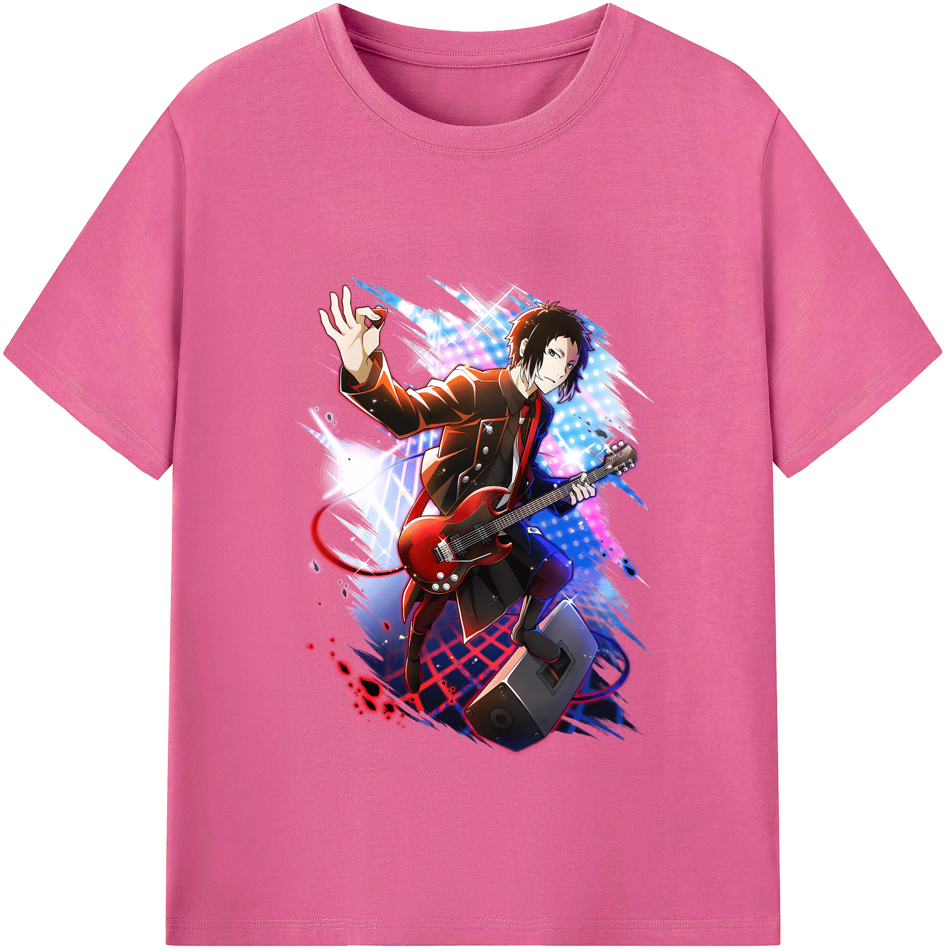 （画像用） 文豪ストレイドッグス Bungo Stray Dogs レディースカジュアルプリントTシャツ（綿100％）