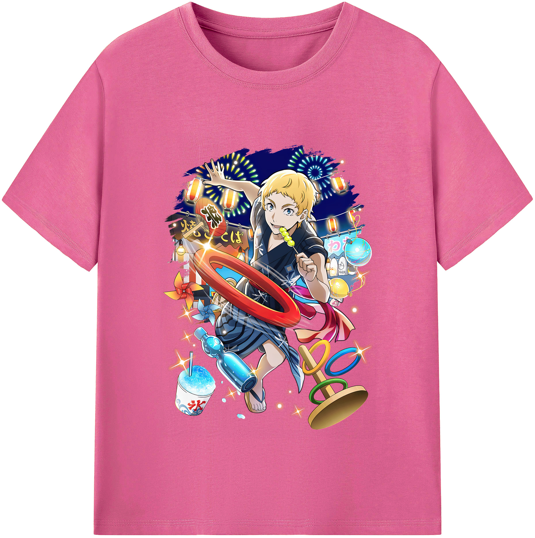 （画像用） 文豪ストレイドッグス Bungo Stray Dogs レディースカジュアルプリントTシャツ（綿100％）