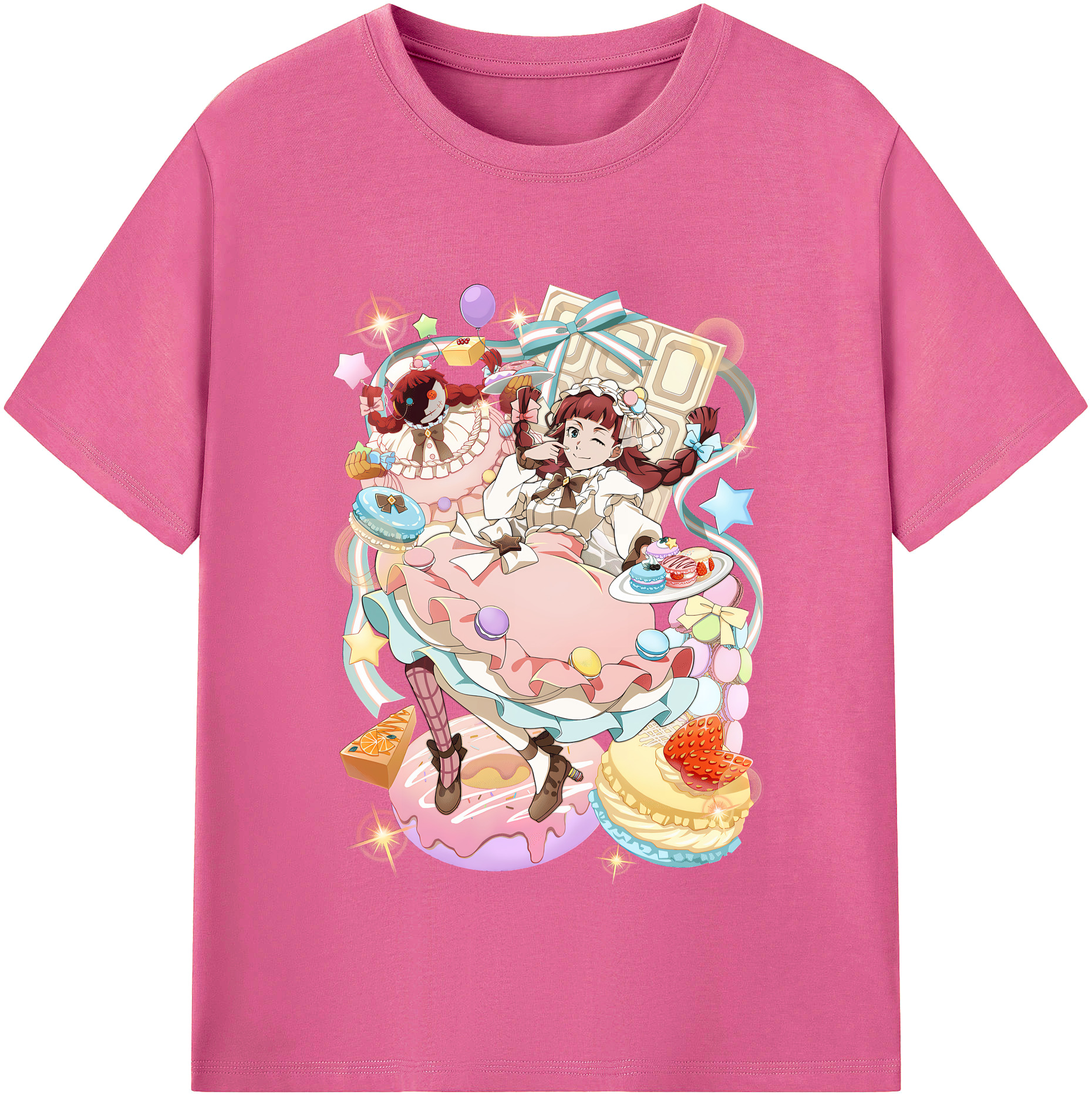 （画像用） 文豪ストレイドッグス Bungo Stray Dogs レディースカジュアルプリントTシャツ（綿100％）