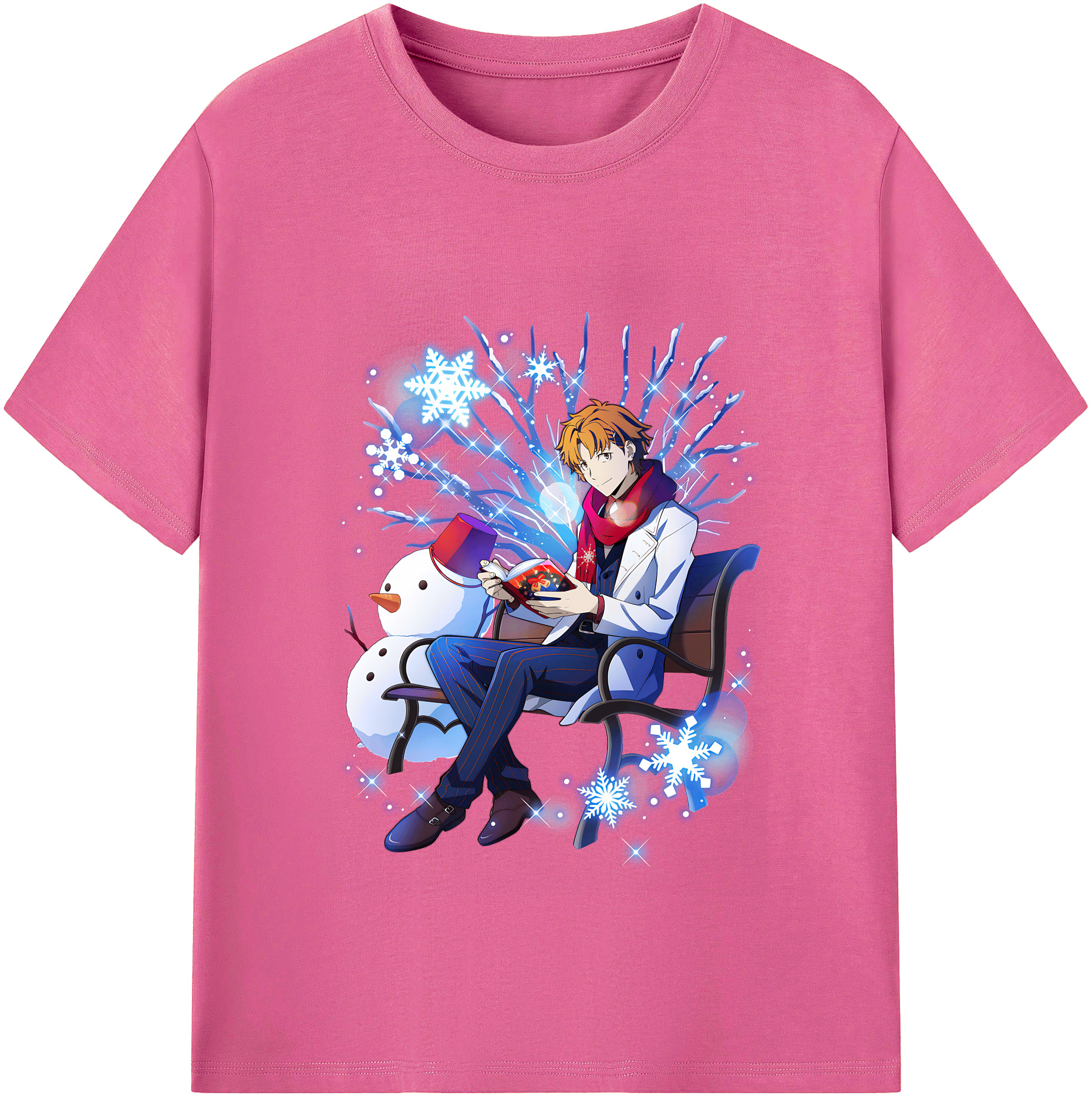 （画像用） 文豪ストレイドッグス Bungo Stray Dogs レディースカジュアルプリントTシャツ（綿100％）