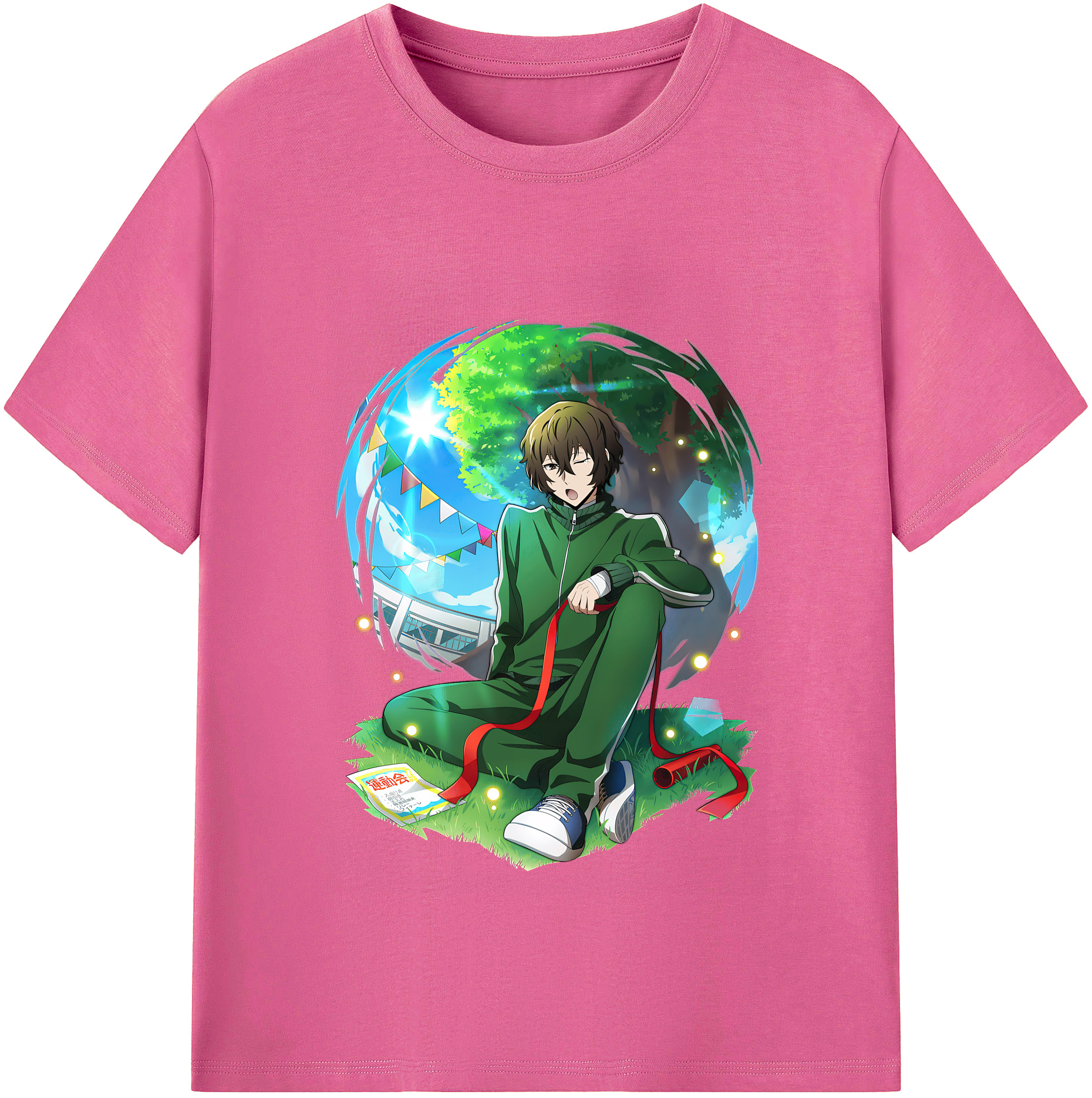 （画像用） 文豪ストレイドッグス Bungo Stray Dogs レディースカジュアルプリントTシャツ（綿100％）