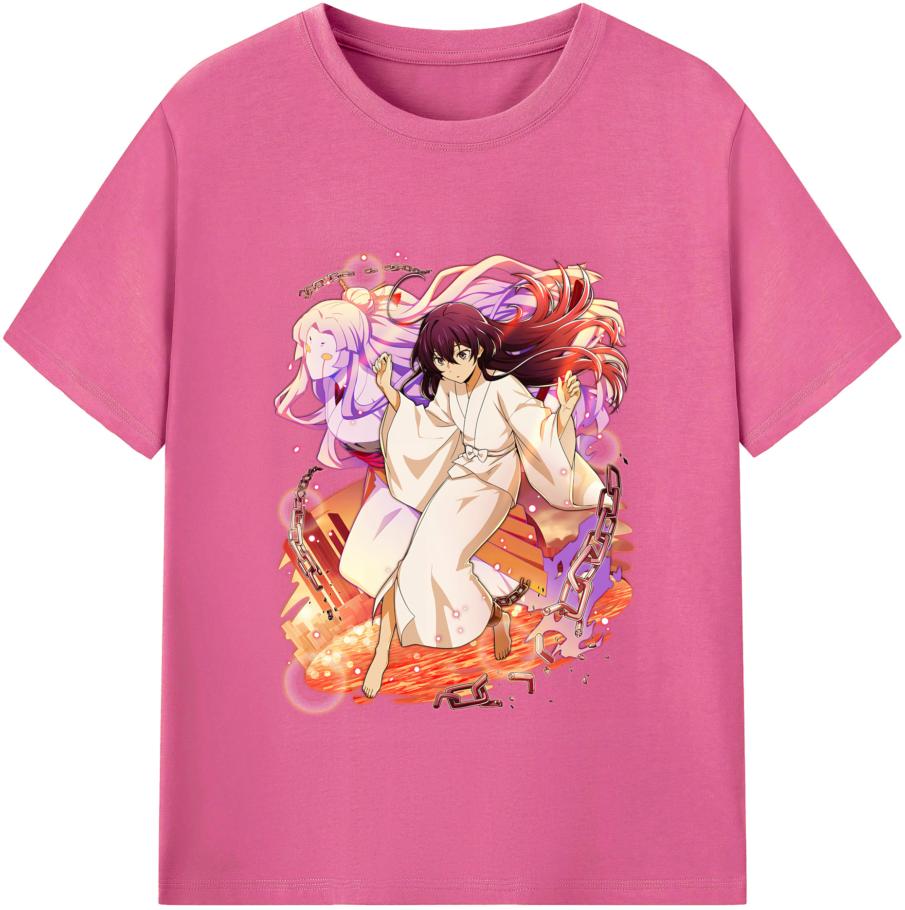 （画像用） 文豪ストレイドッグス Bungo Stray Dogs レディースカジュアルプリントTシャツ（綿100％）