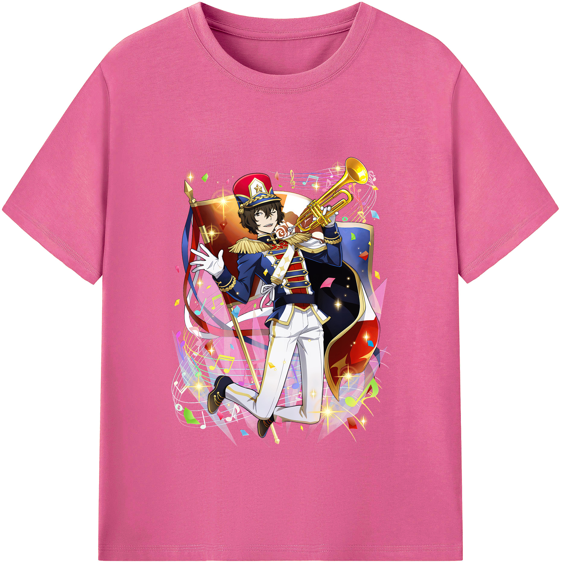 （画像用） 文豪ストレイドッグス Bungo Stray Dogs レディースカジュアルプリントTシャツ（綿100％）
