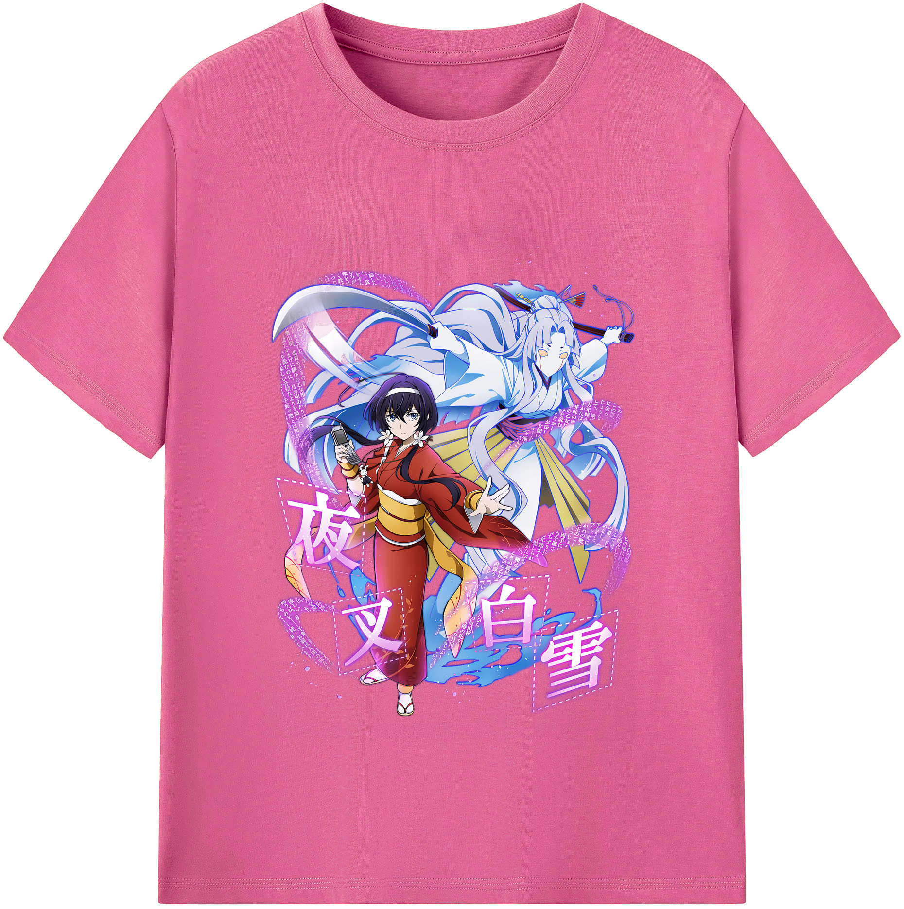 （画像用） 文豪ストレイドッグス Bungo Stray Dogs レディースカジュアルプリントTシャツ（綿100％）