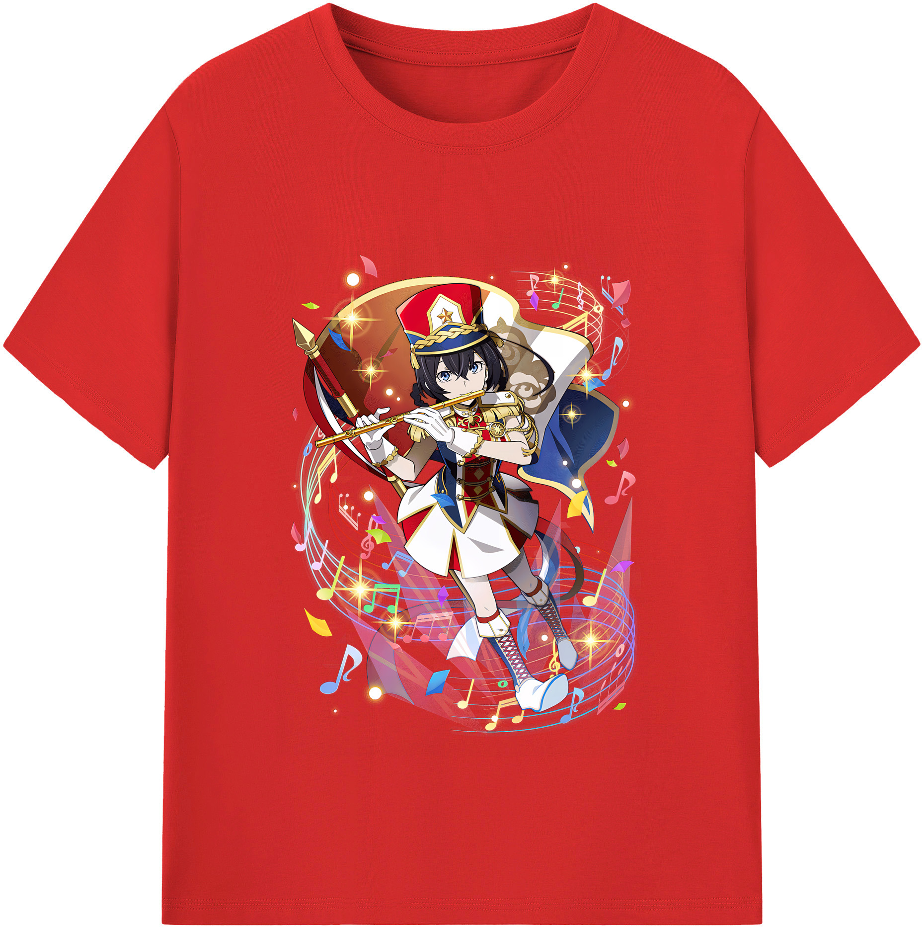 （画像用） 文豪ストレイドッグス Bungo Stray Dogs レディースカジュアルプリントTシャツ（綿100％）