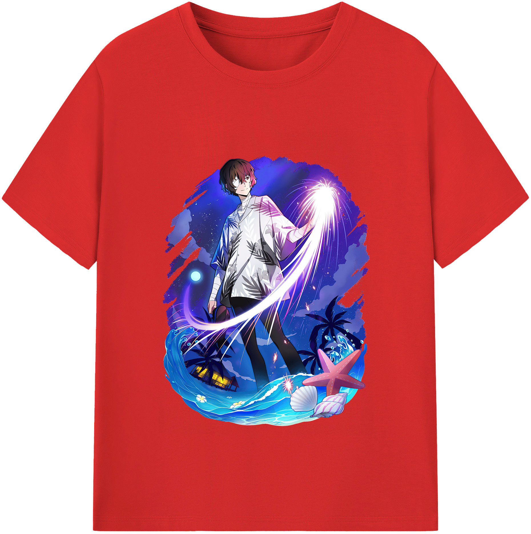 （画像用） 文豪ストレイドッグス Bungo Stray Dogs レディースカジュアルプリントTシャツ（綿100％）