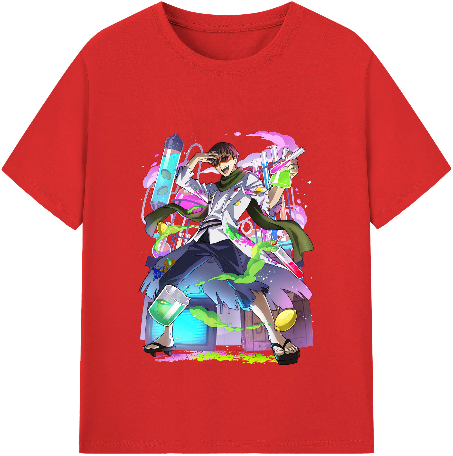 （画像用） 文豪ストレイドッグス Bungo Stray Dogs レディースカジュアルプリントTシャツ（綿100％）