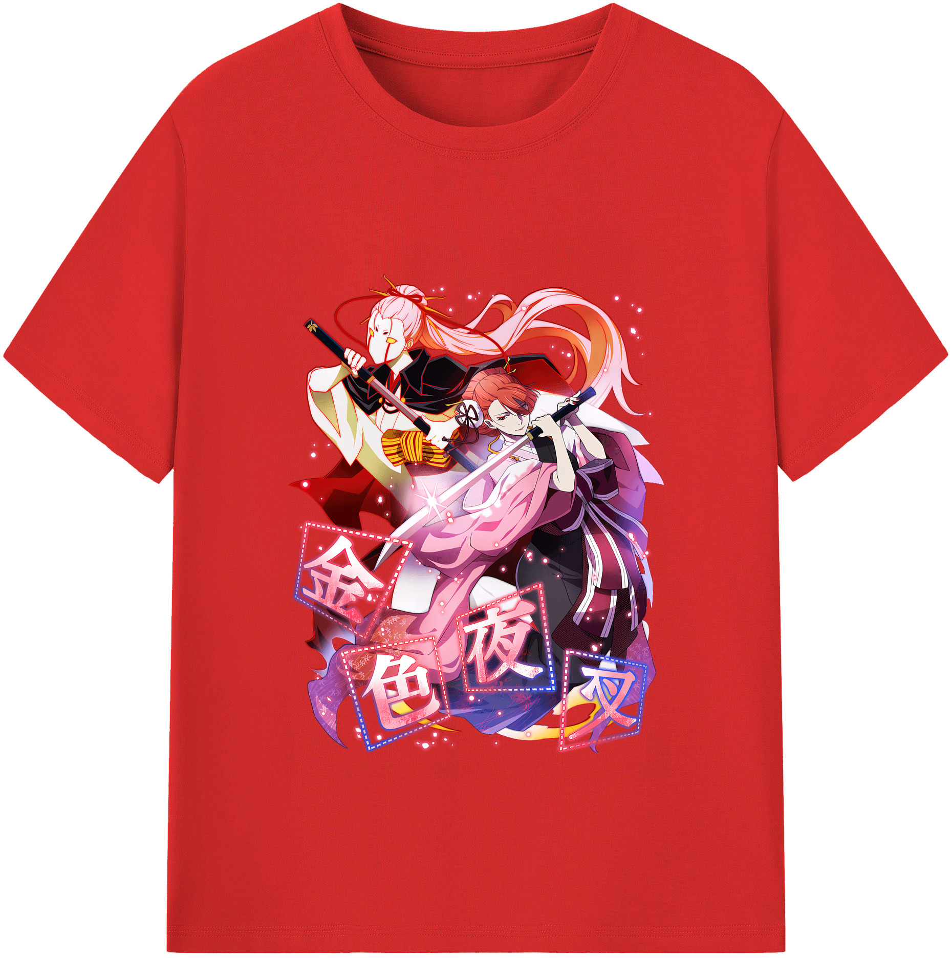（画像用） 文豪ストレイドッグス Bungo Stray Dogs レディースカジュアルプリントTシャツ（綿100％）