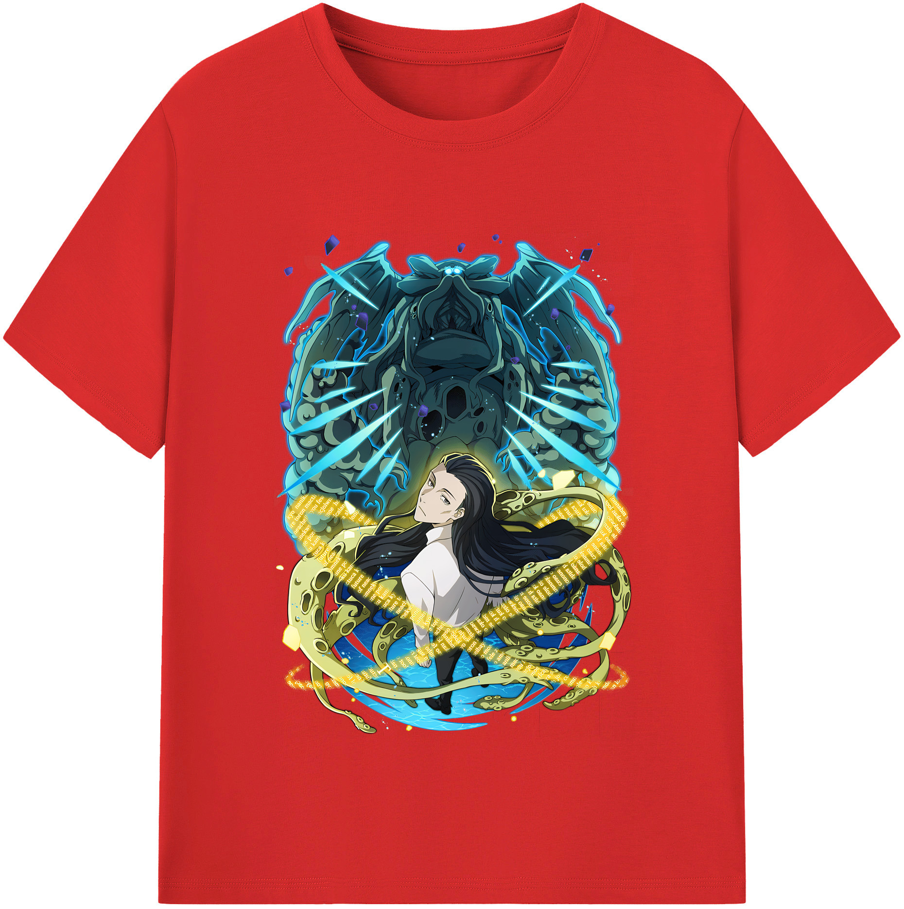 （画像用） 文豪ストレイドッグス Bungo Stray Dogs レディースカジュアルプリントTシャツ（綿100％）