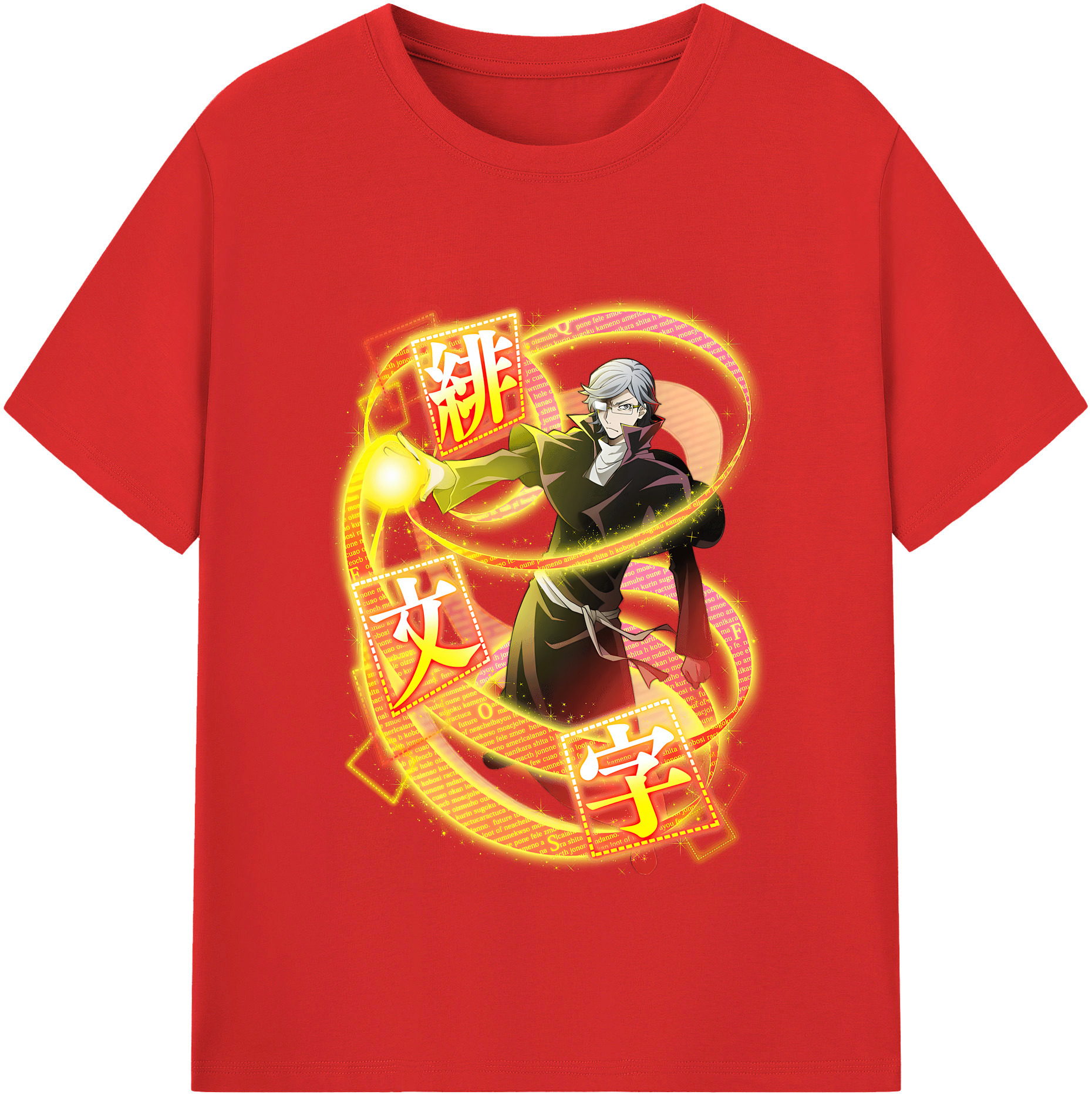 （画像用） 文豪ストレイドッグス Bungo Stray Dogs レディースカジュアルプリントTシャツ（綿100％）