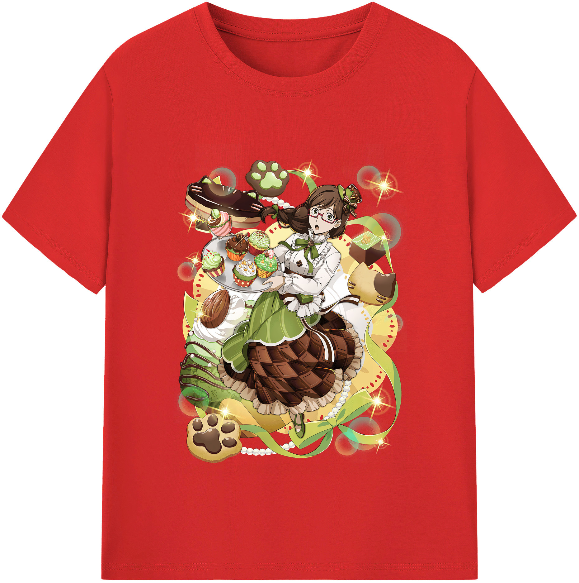 （画像用） 文豪ストレイドッグス Bungo Stray Dogs レディースカジュアルプリントTシャツ（綿100％）