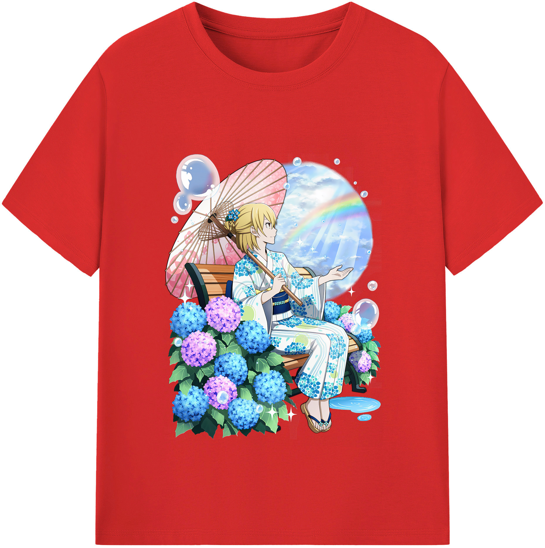 （画像用） 文豪ストレイドッグス Bungo Stray Dogs レディースカジュアルプリントTシャツ（綿100％）