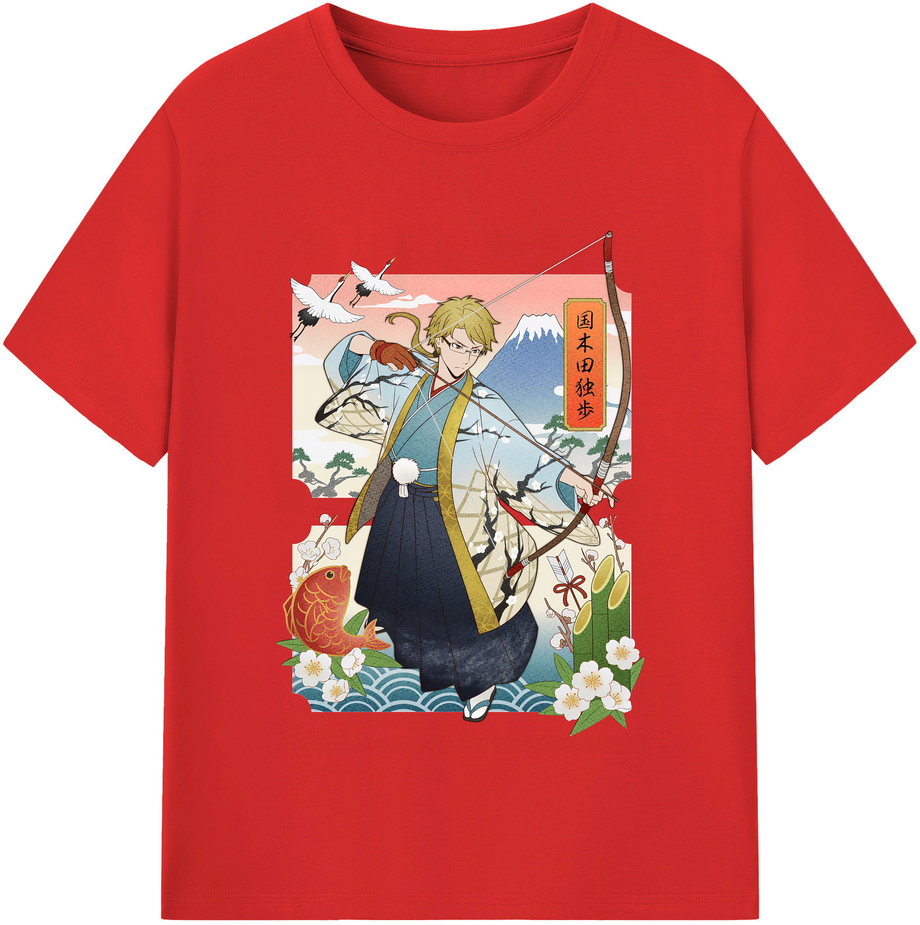 （画像用） 文豪ストレイドッグス Bungo Stray Dogs レディースカジュアルプリントTシャツ（綿100％）