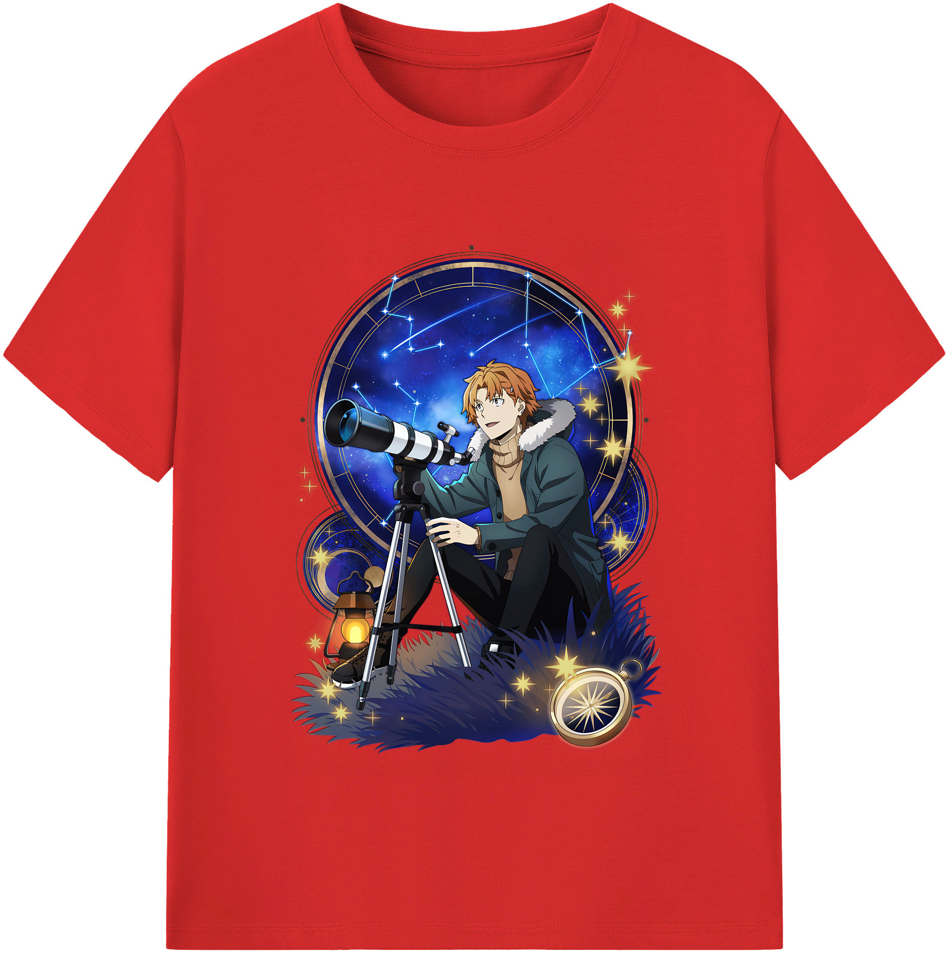 （画像用） 文豪ストレイドッグス Bungo Stray Dogs レディースカジュアルプリントTシャツ（綿100％）
